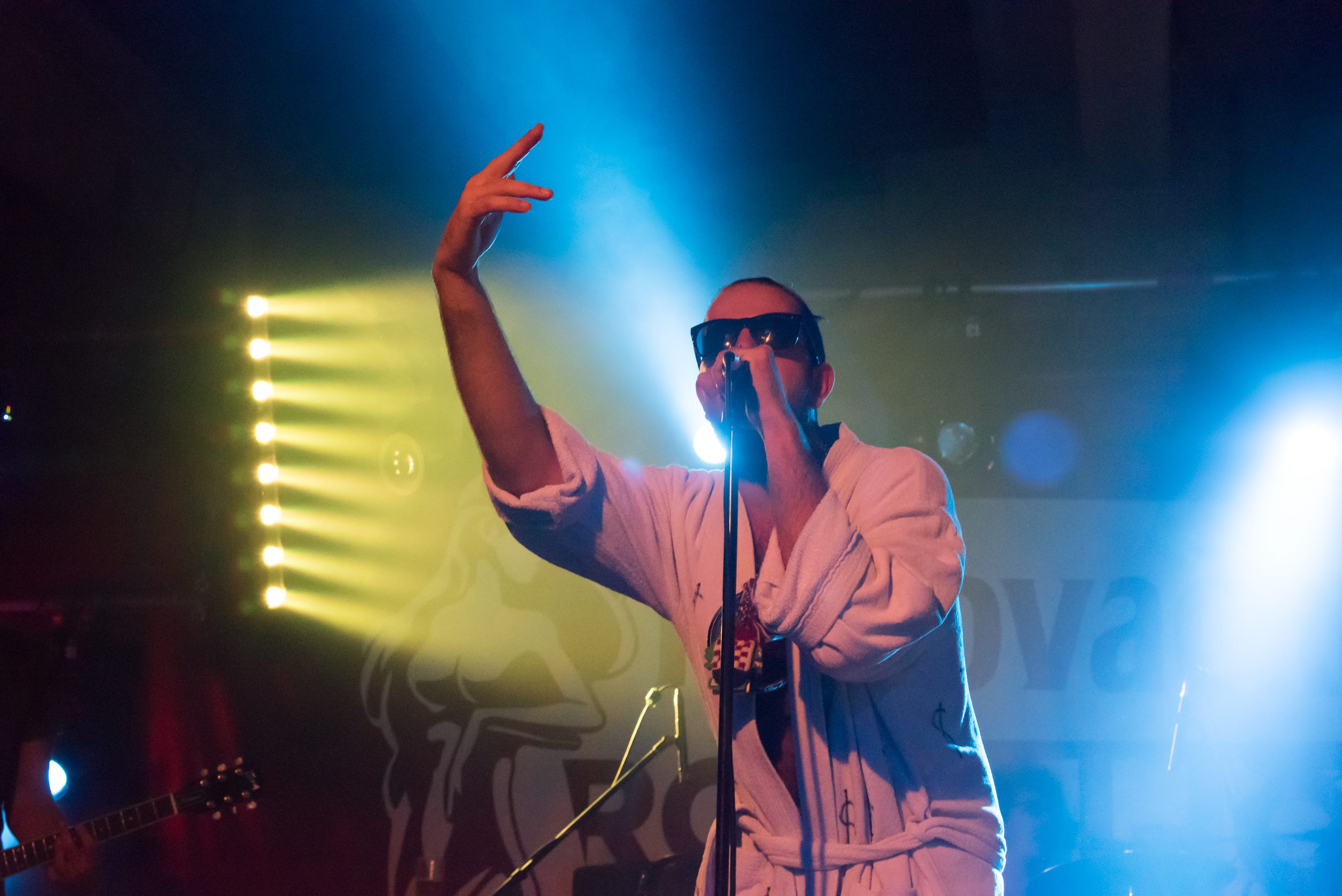 Zagreb 2015.: Finale RockOff-a, festivala novog zvuka. Na fotografiji: Ante Cash. 