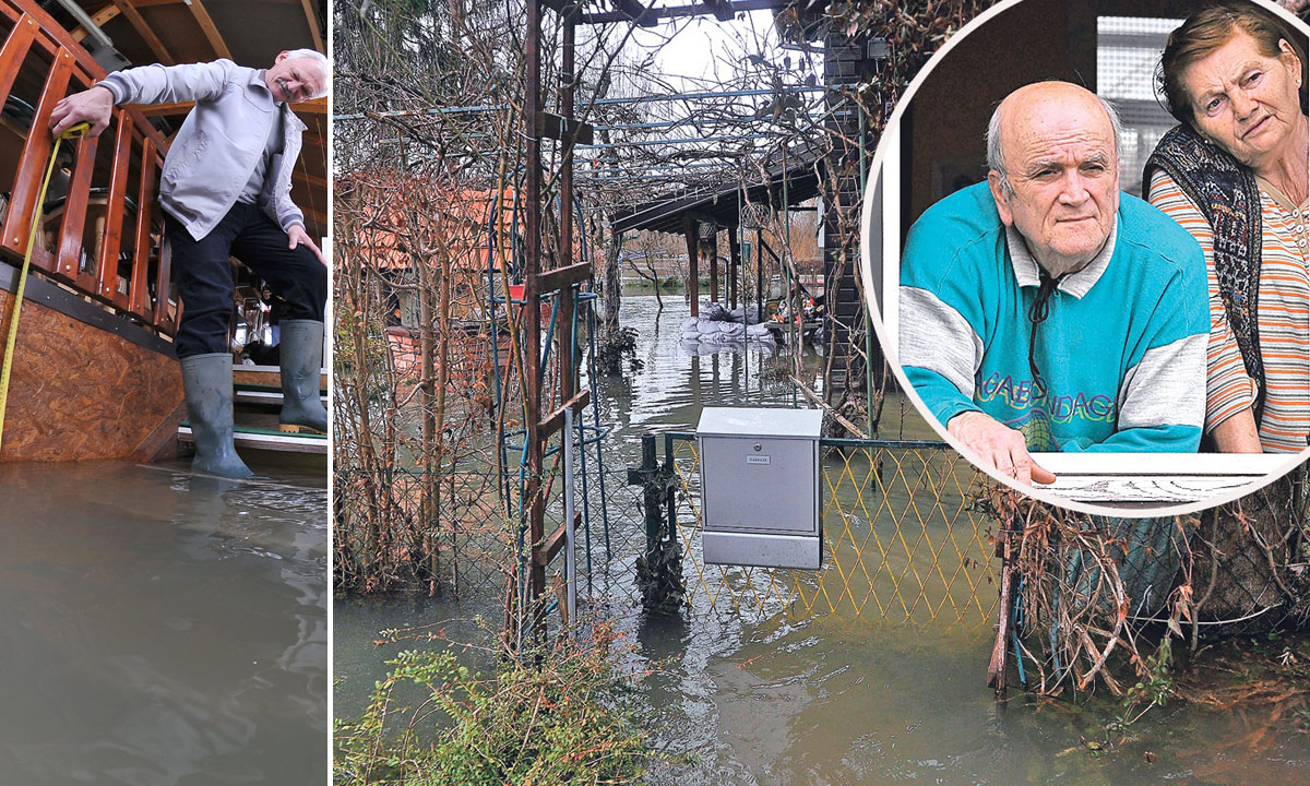 lijevo: Davor Matasić, u krugu: Ivo i Marija Frković