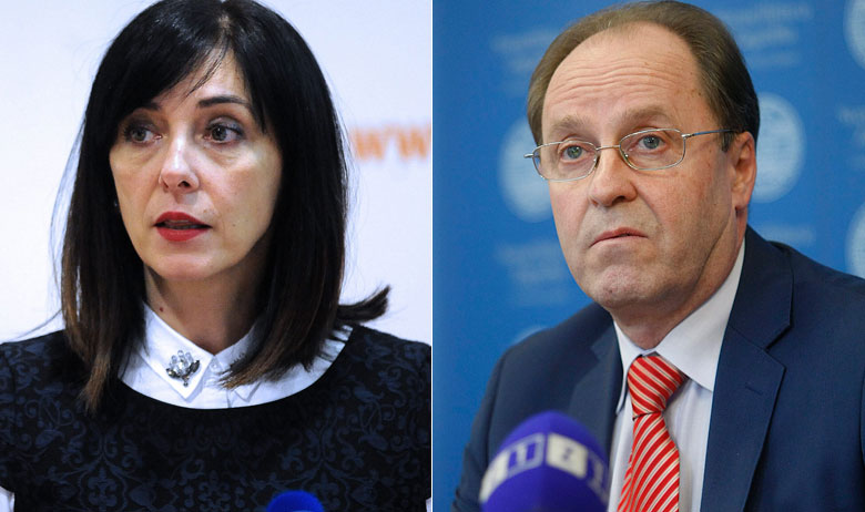 Blaženka Divjak i Miljenko Šimpraga