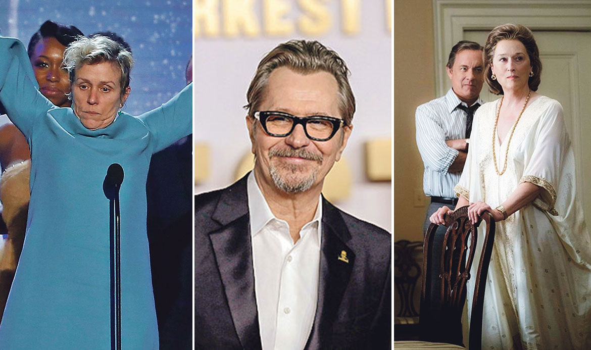 Frances McDormand, Gary Oldman, Meryl Streep