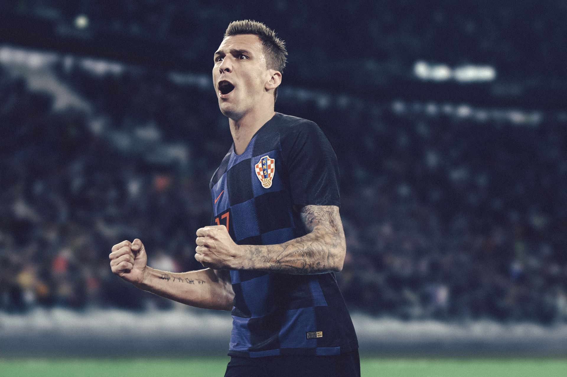 Mario Mandžukić u pričuvnom dresu_FIFA Svjetsko prvenstvo 2018
