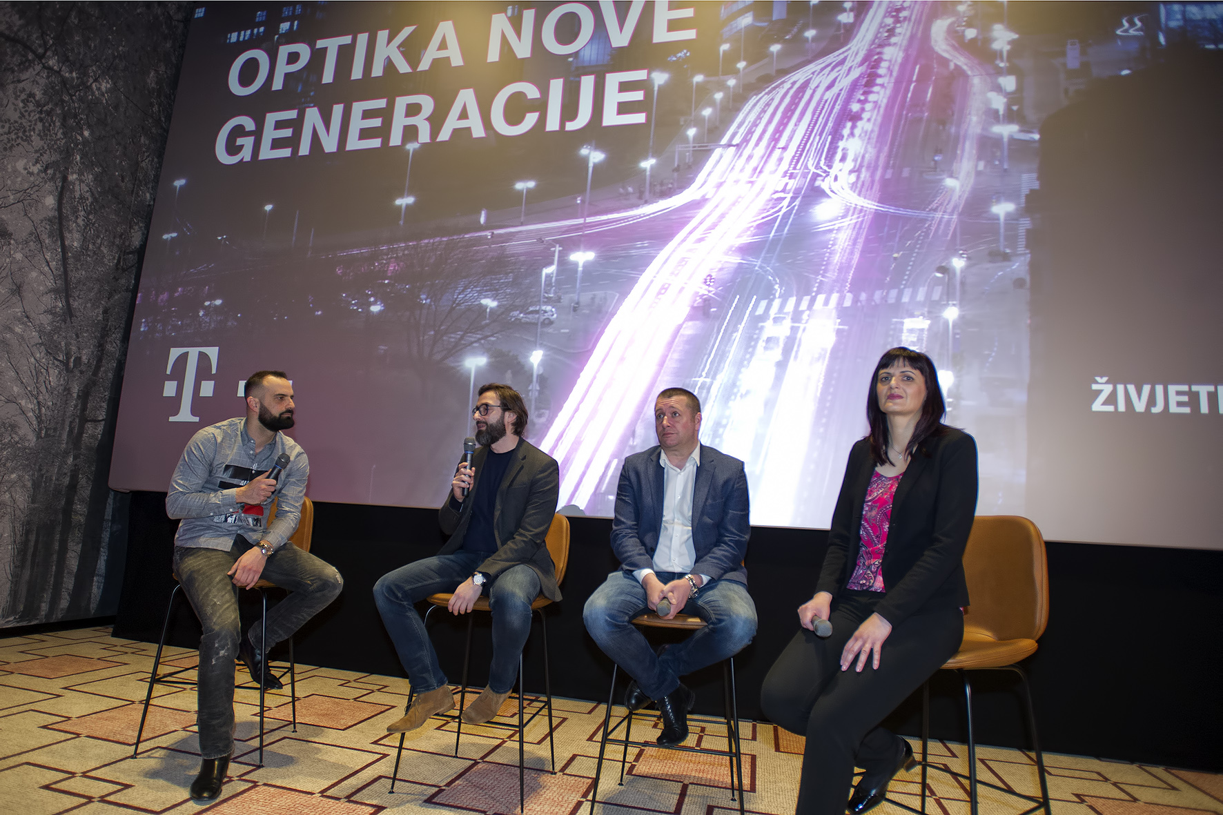 Tanja Goja,  Richard Brešković, Boris Drilo, Ivan Šarić