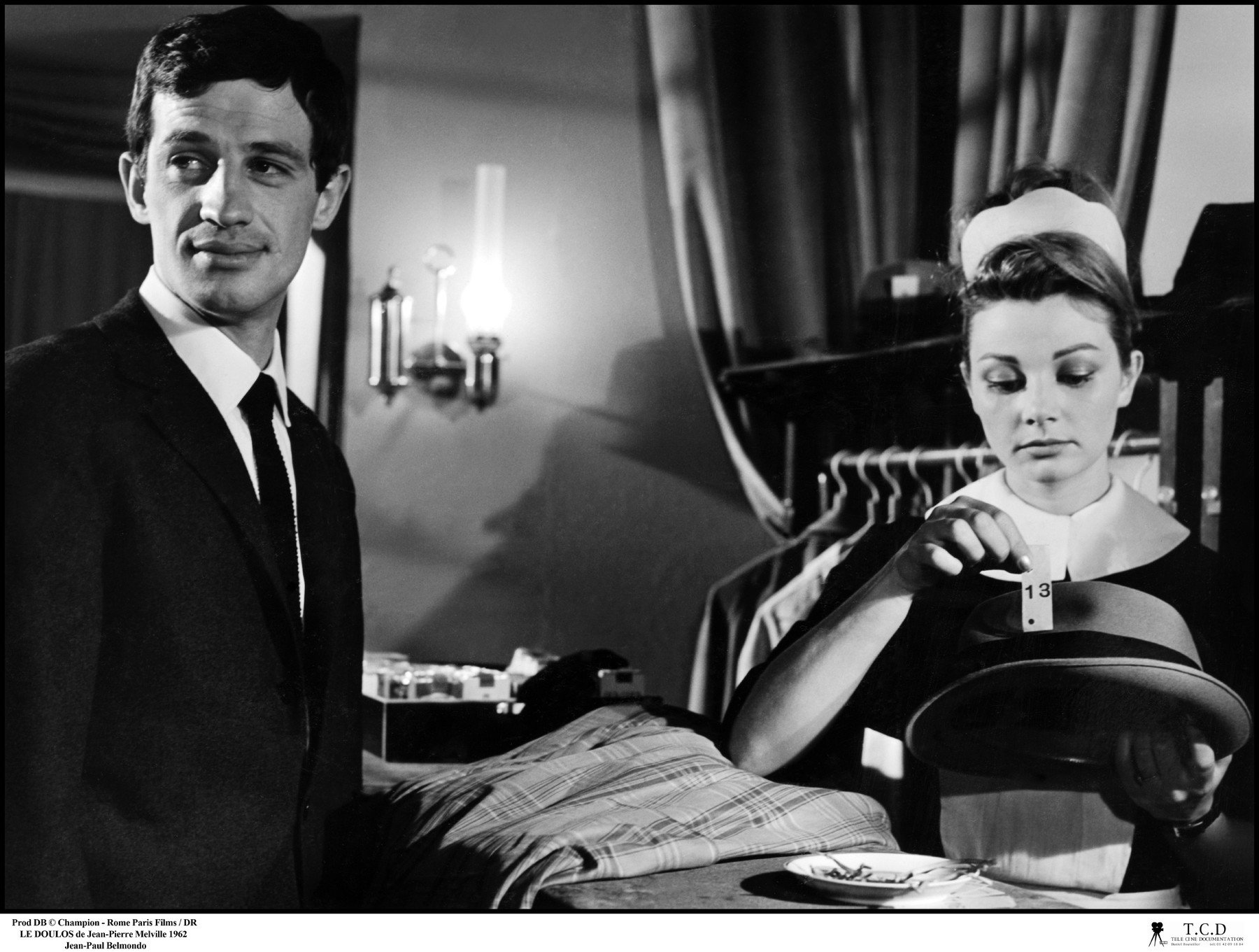 Jean-Paul Belmondo u filmu 'Le Doulos' iz 1963. godine