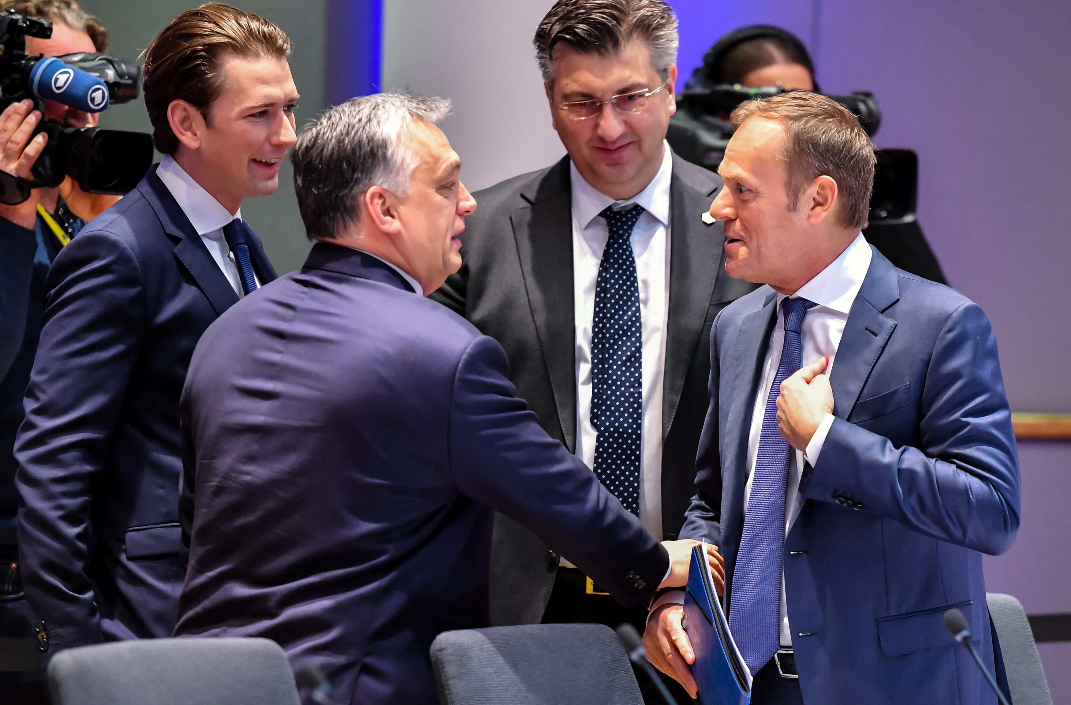 Sebastian Kurz, Viktor Orban, Andrej Plenković i Donald Tusk