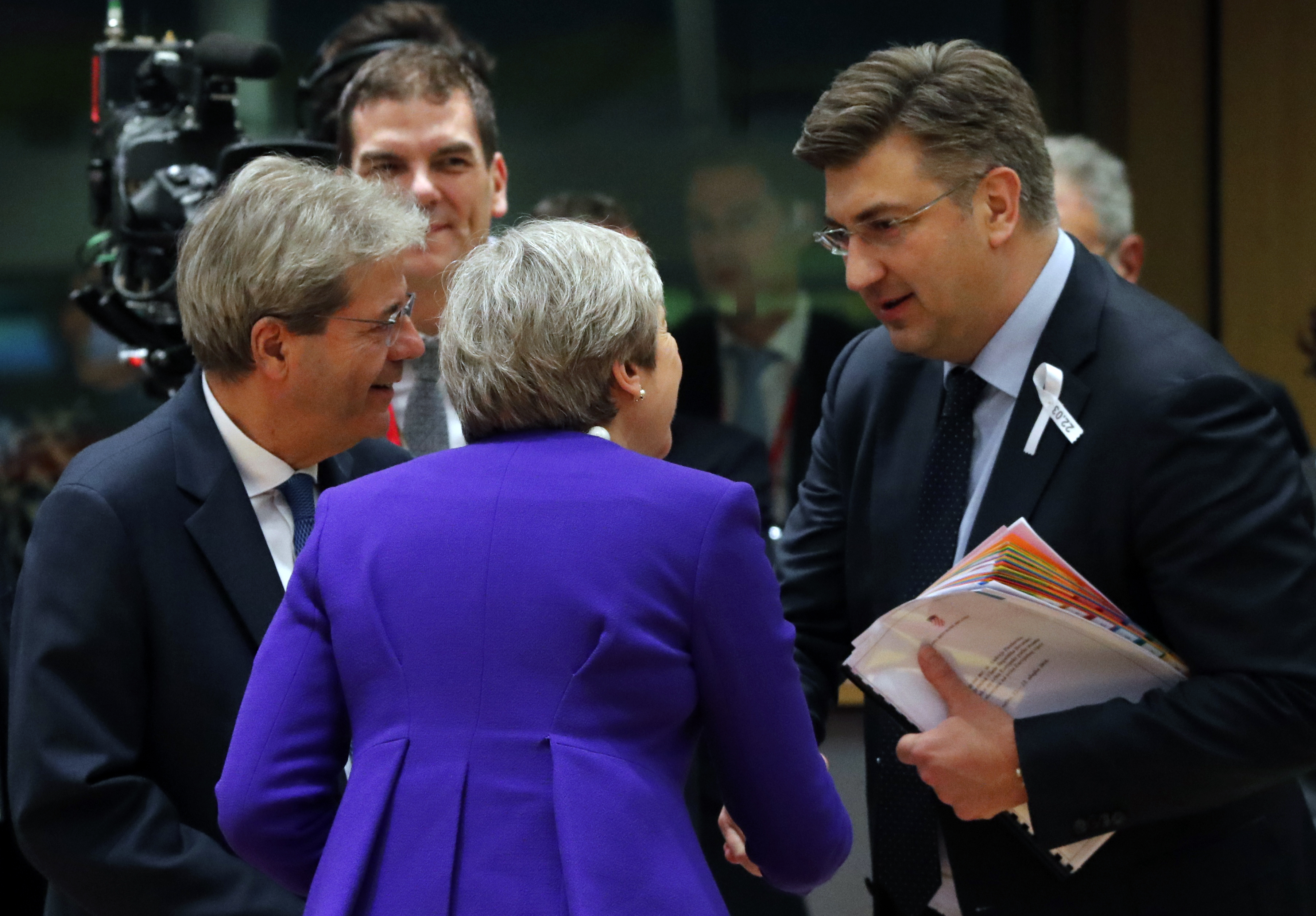 Plenković sa britanskom premijerkom Theresom May i talijanskim kolegom Gentilonijem