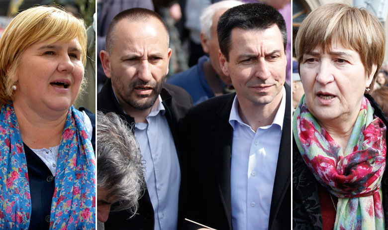 Želja Markić, Hrvoje Zekanović, Ladislav Ilčić, Ruža Tomašić