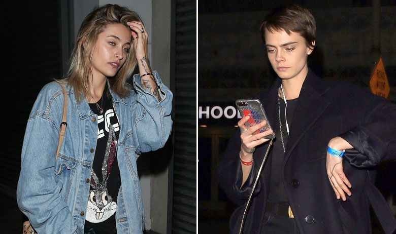 Paris Jackson, Cara Delevingne