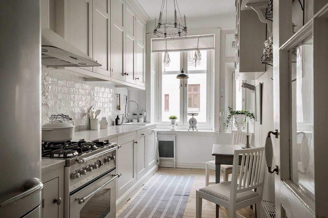 Ljupki ženstveni dom od 50 kvadrata 