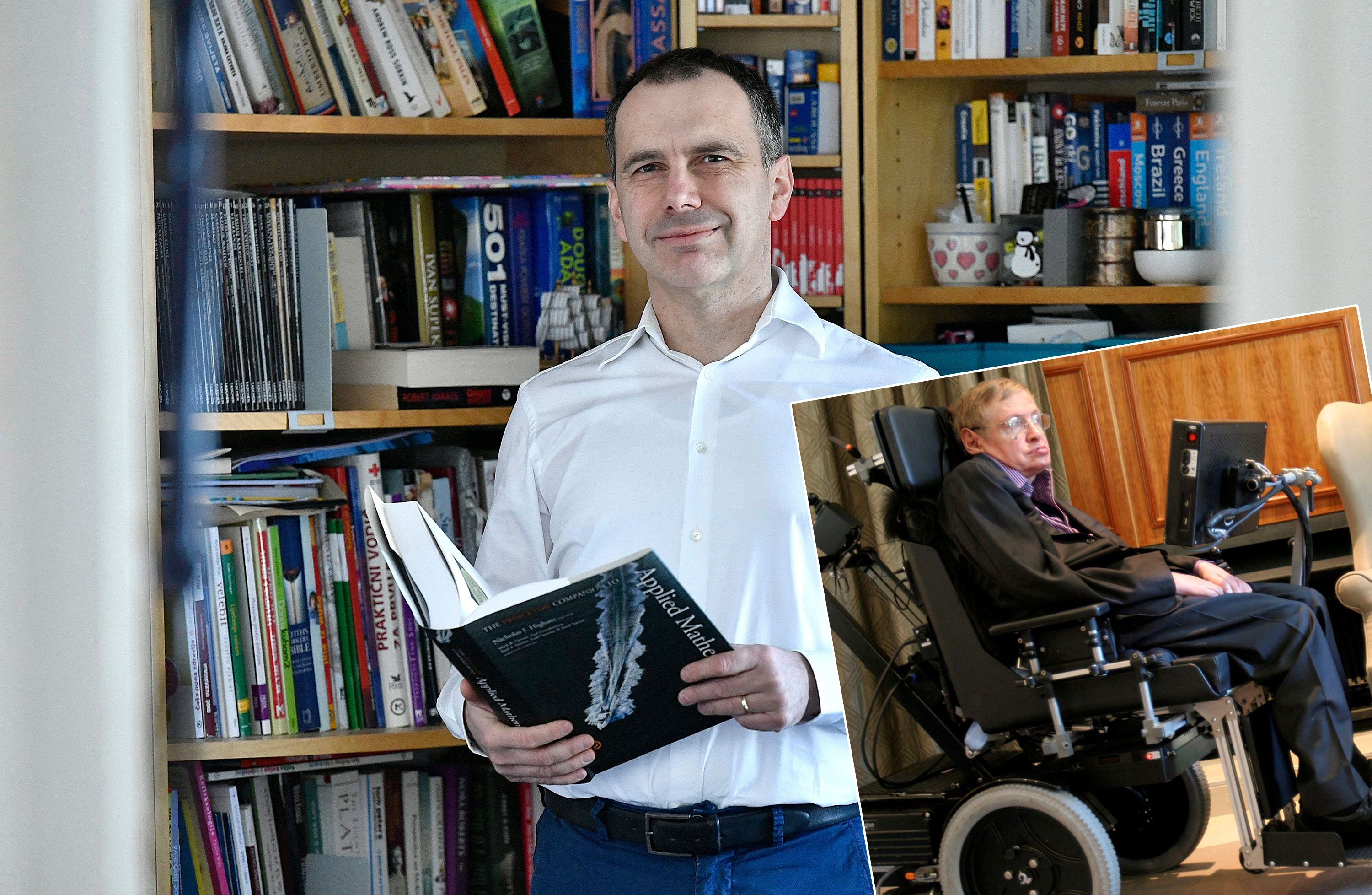 Siniša Slijepčević, Stephen Hawking