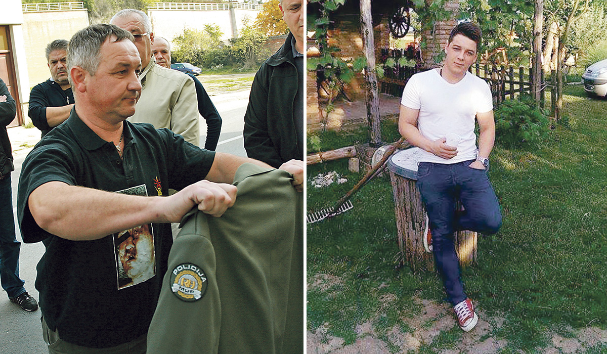 Lijevo: Stevo Culej (zastupnik HDZ-a); Desno: Ivan Culej, sin Steve Culeja