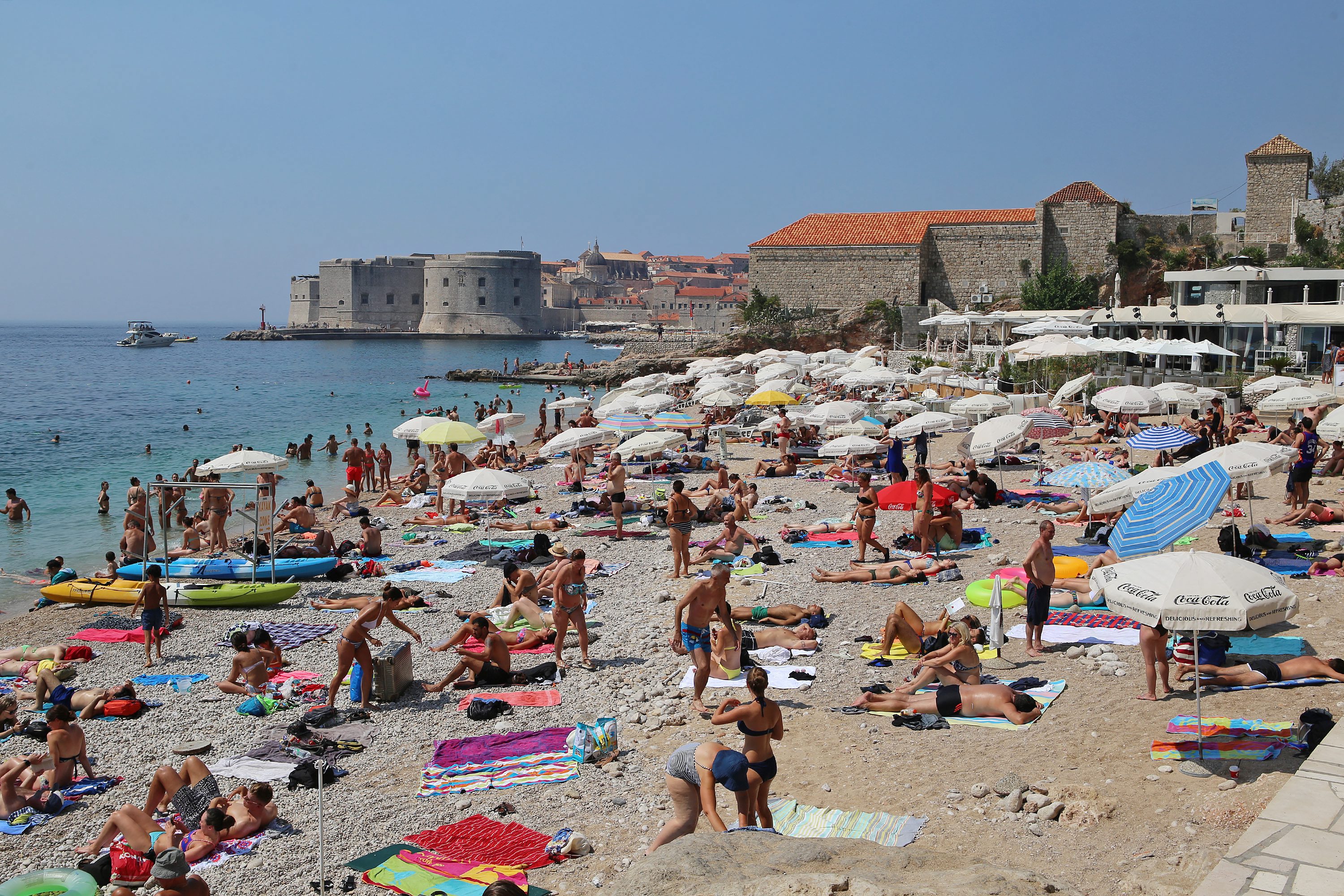 Plaža Banje u Dubrovniku
