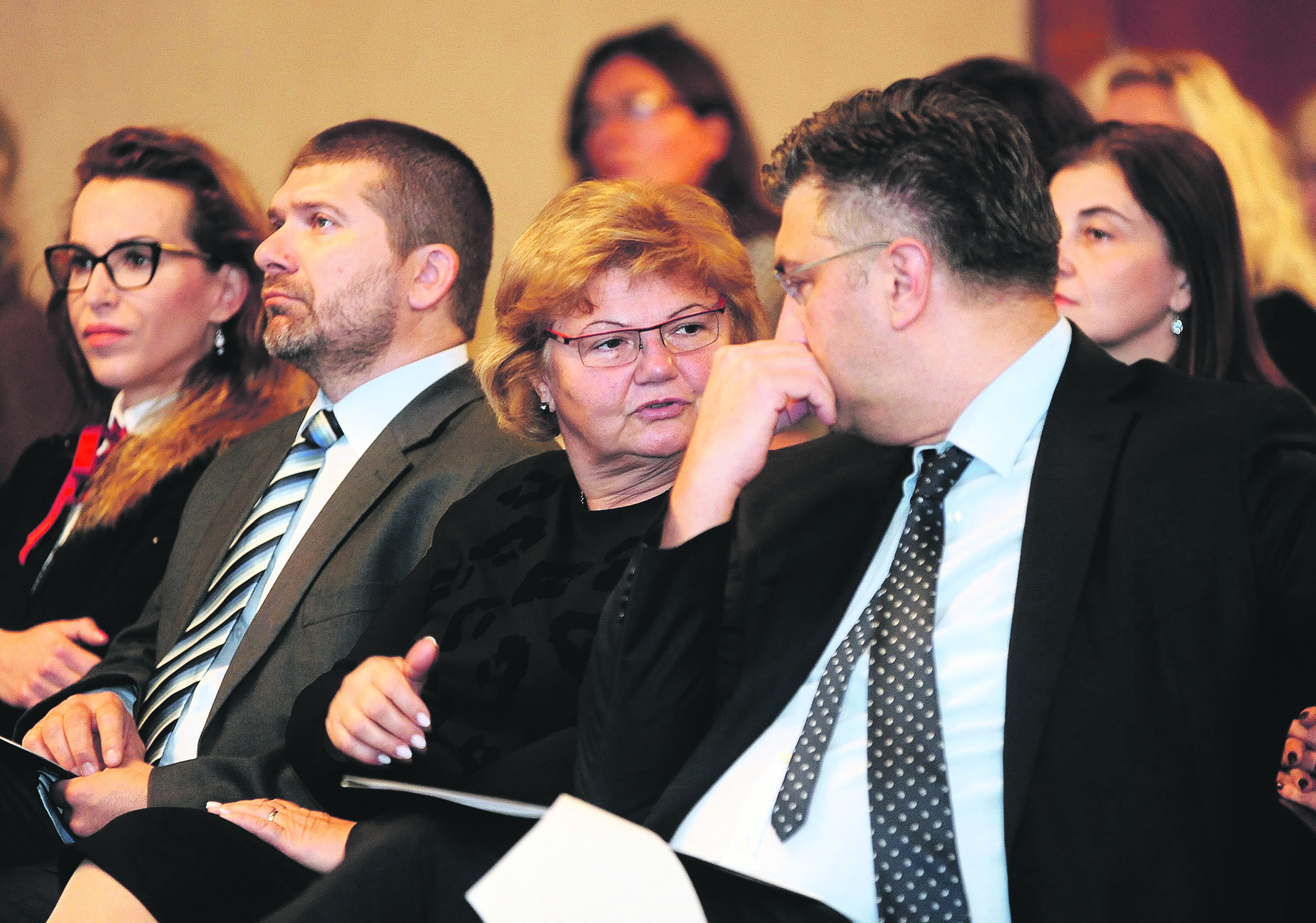 Nada Murganić i Andrej Plenković