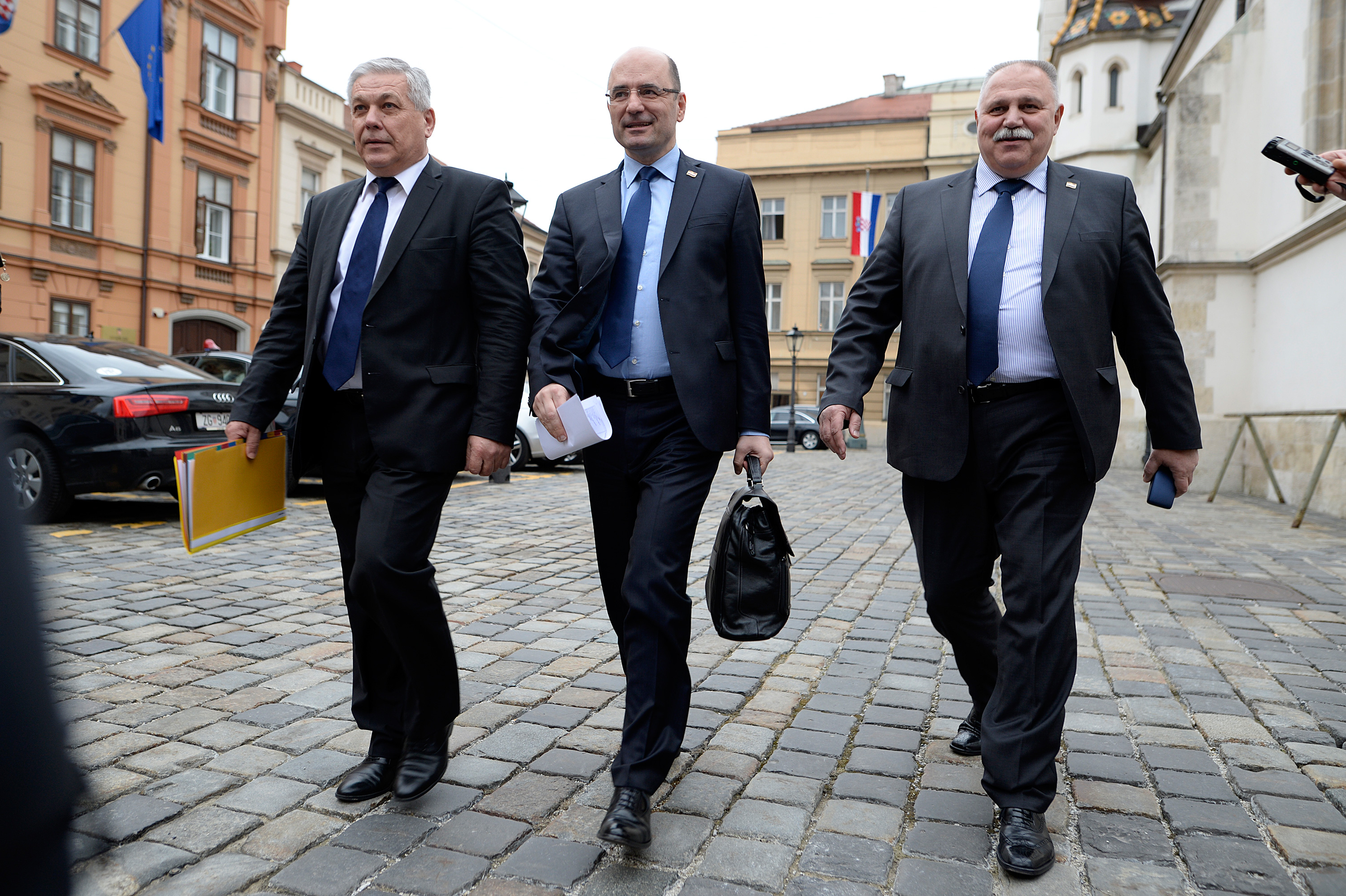 Tomislav Čuljak, Milijan Brkić i Ivan Šuker