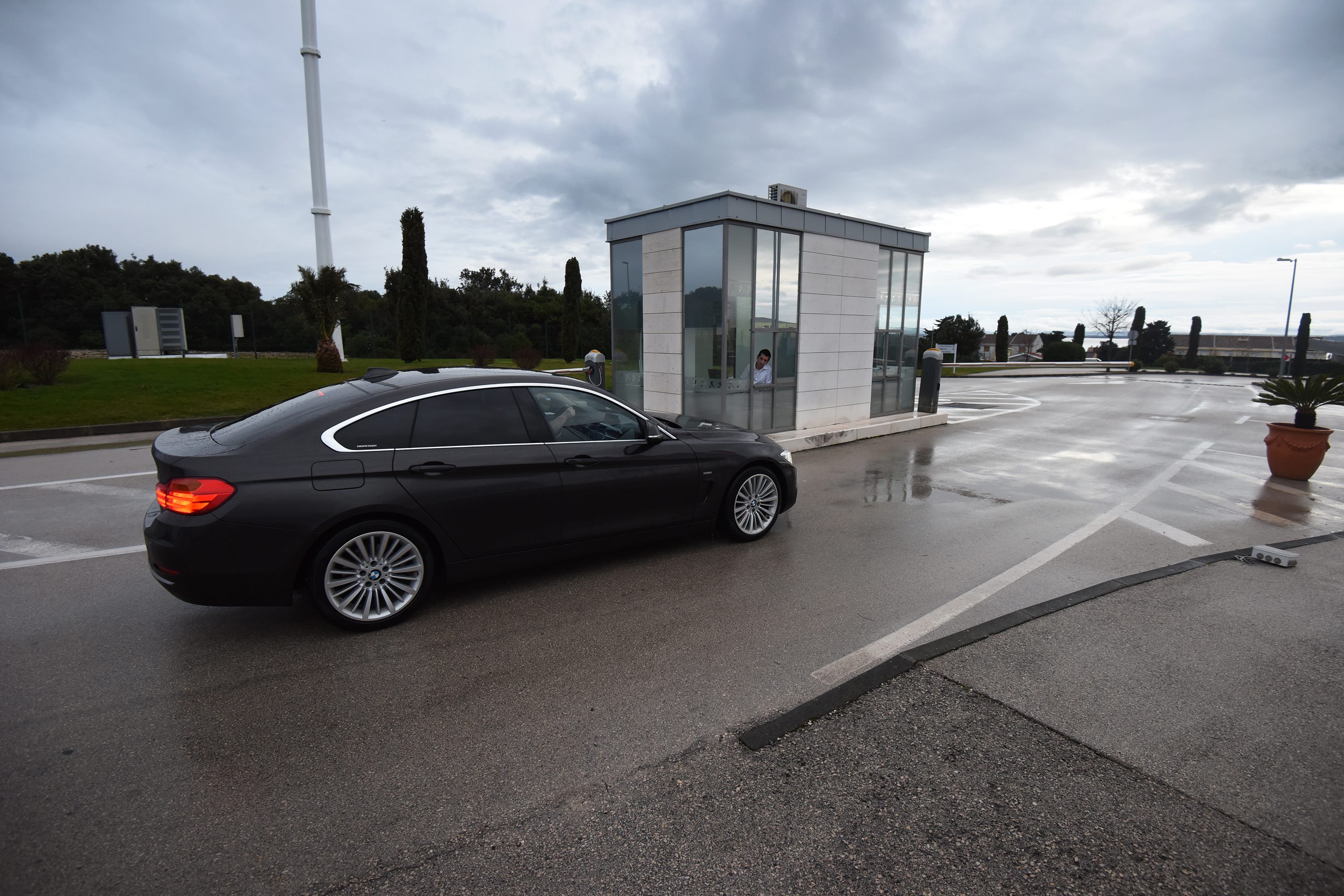 Recepcija na ulazu u hotelsko naselje Falkensteiner