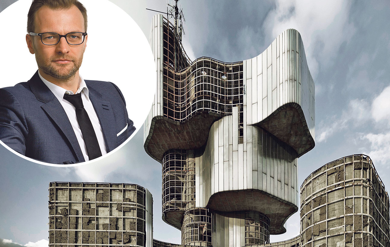 Vojin Bakić i Berislav Šerberić: Spomenik ustanku naroda Banije i Korduna na Petrovoj gori  (1979. - 1981.) (desno), Martino Stierli (u krugu)