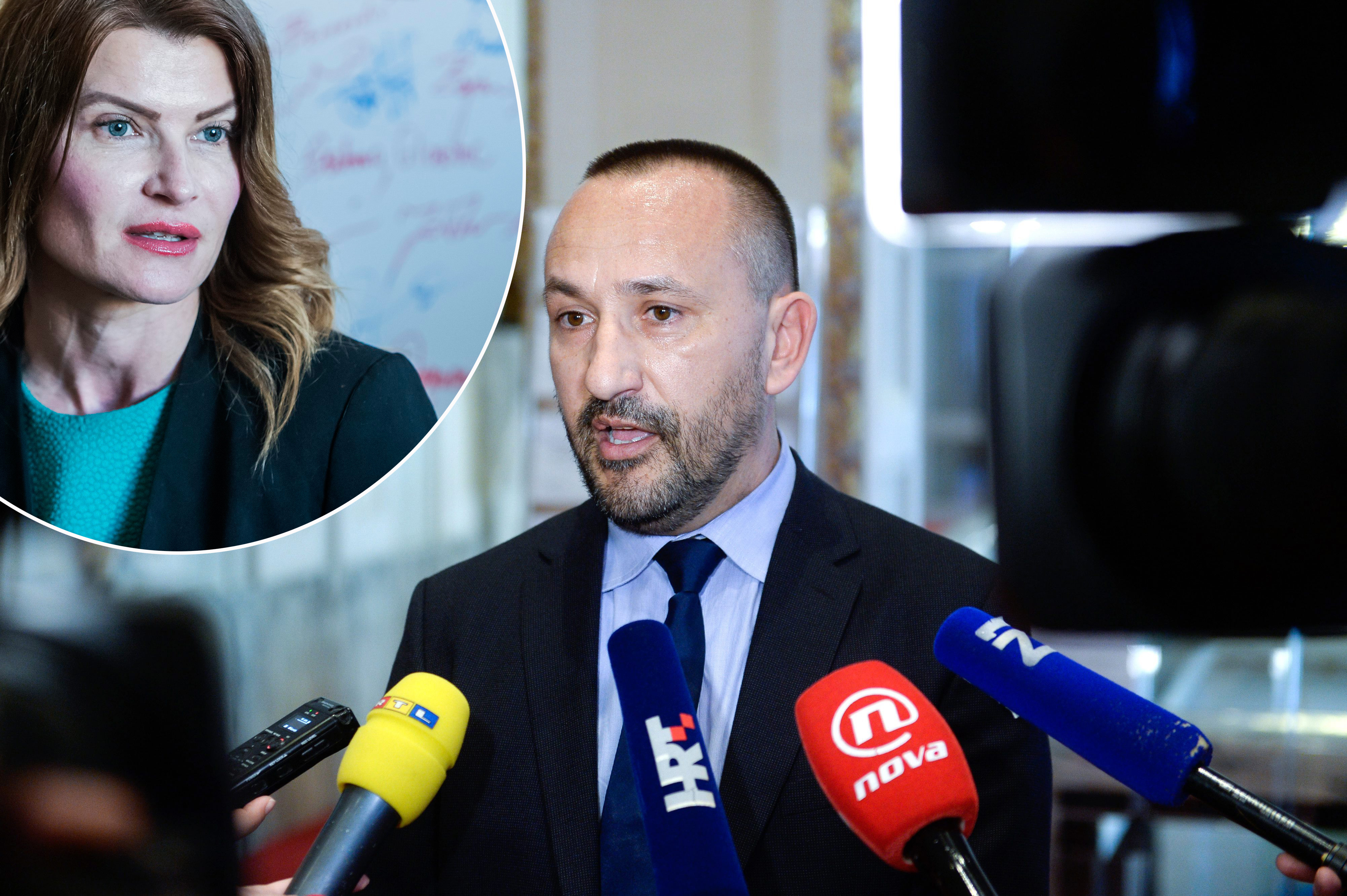 Hrvoje Zekanović i Sabina Glasovac (u krugu)