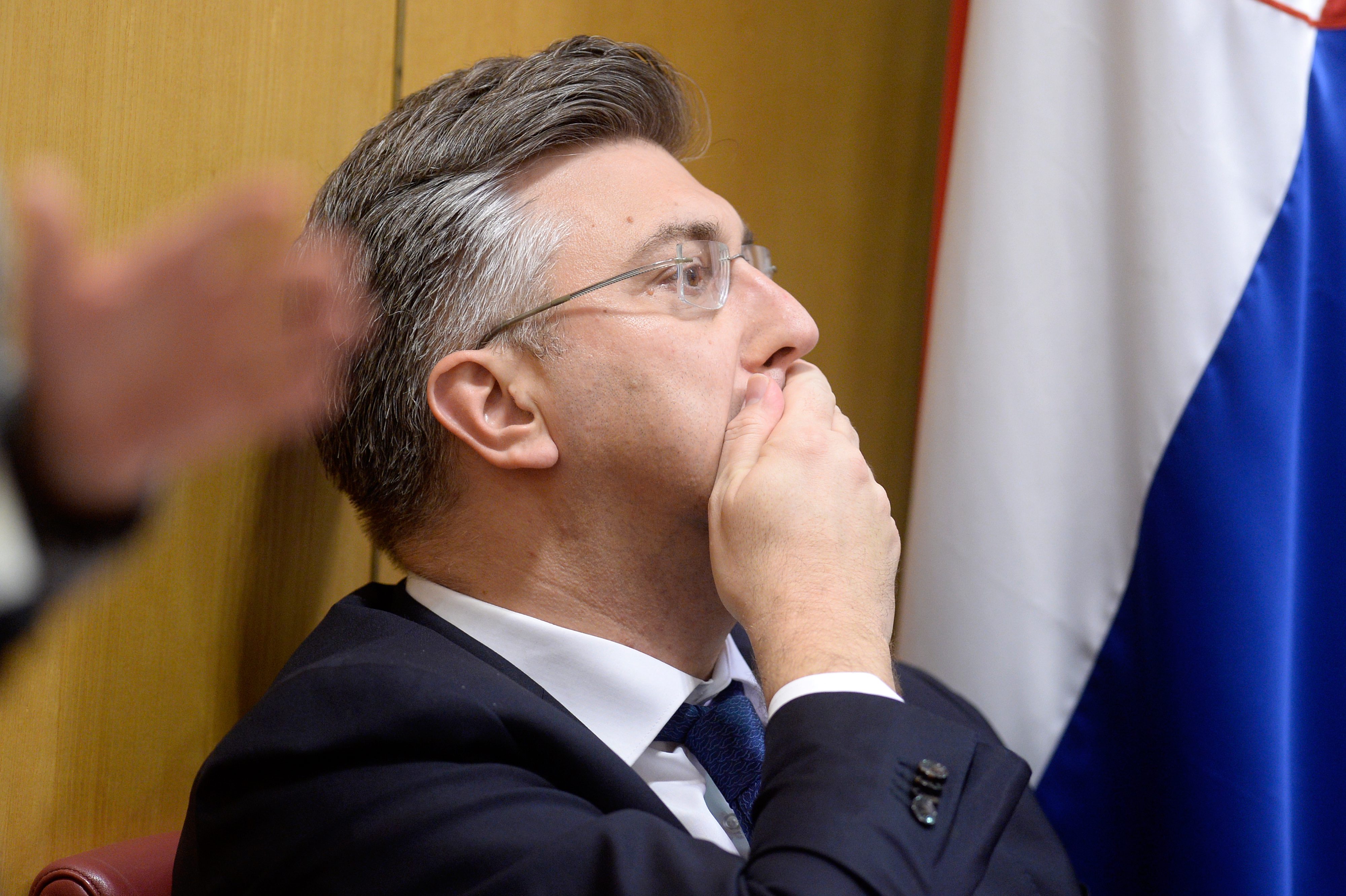 Andrej Plenković u Saboru 