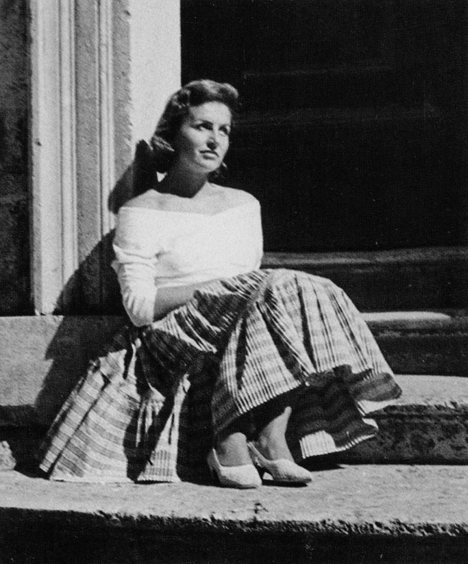 Vera Horvat Pintarić 1957. godine