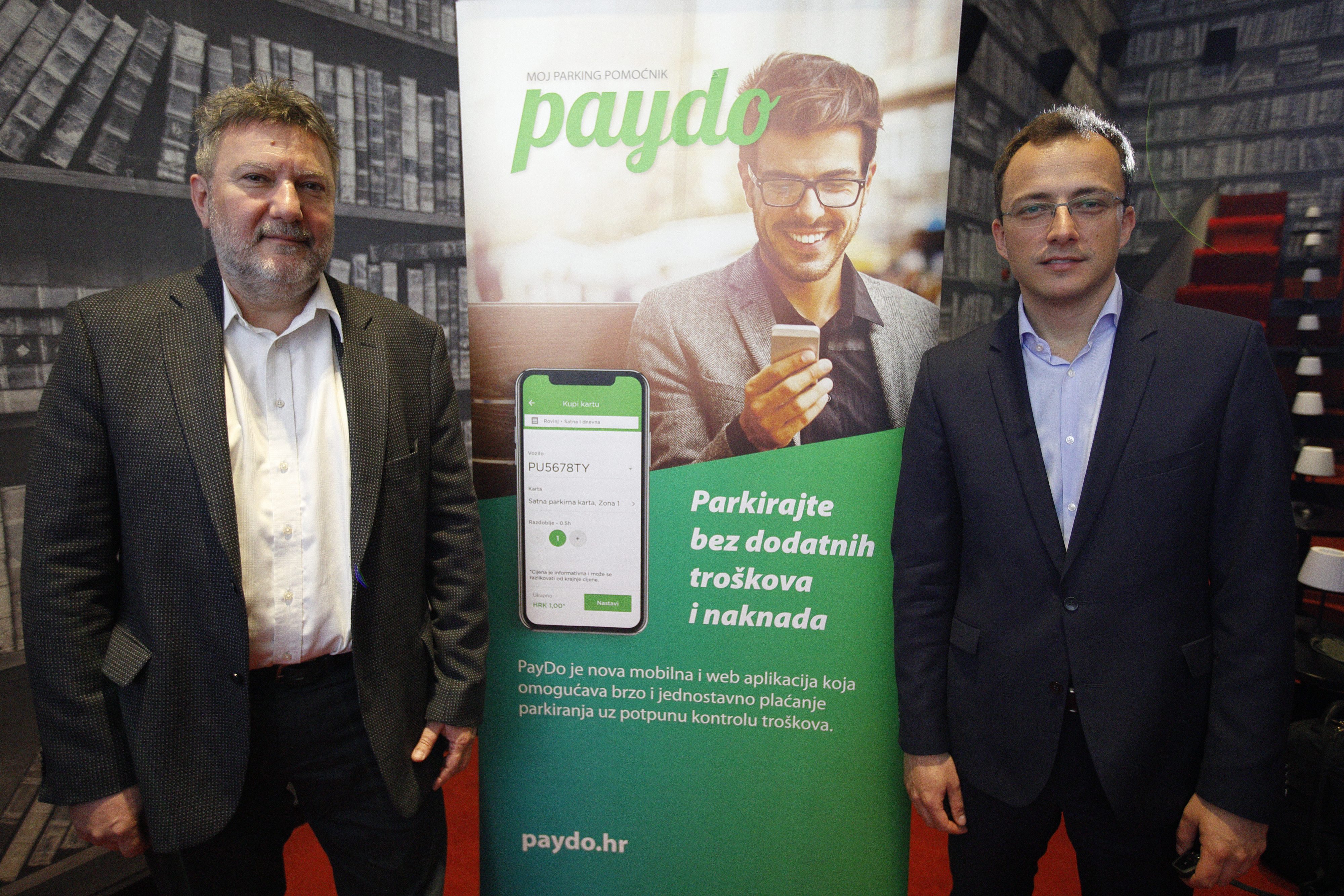 Borivoj Sirovica i Mario Hegedüs iz tvrtke Infoart 