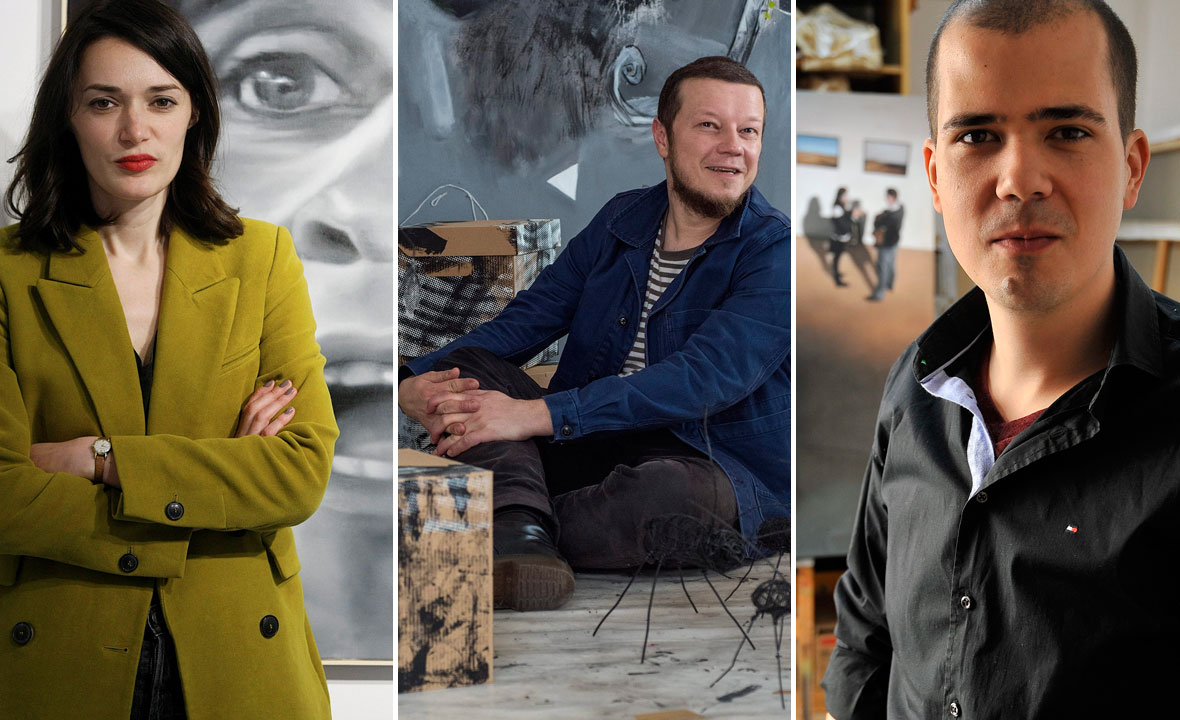 Martina Grlić, Danijel Srdarev i Stjepan Šandrk