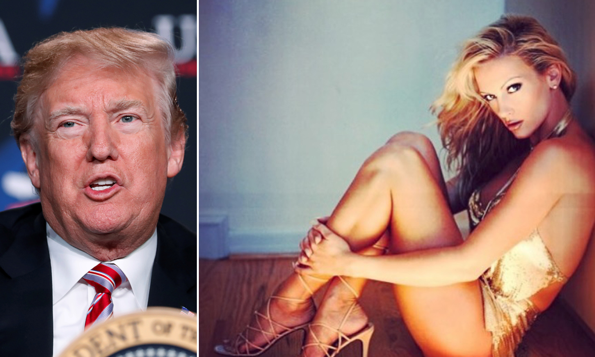 Donald Trump (lijevo), Barbara Moore (desno)