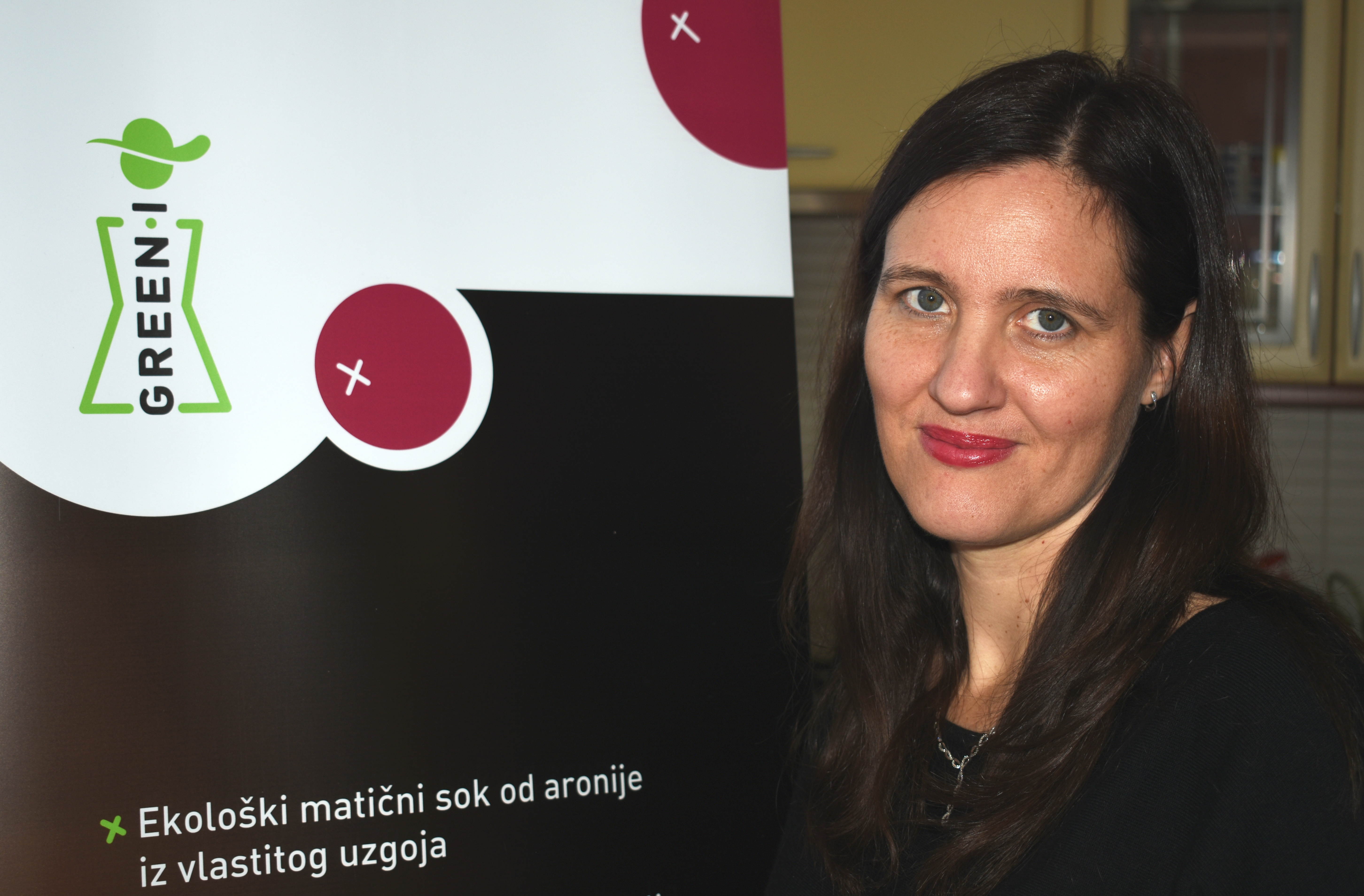 Hermina Skular, osnivačica tvrtke Green I organic