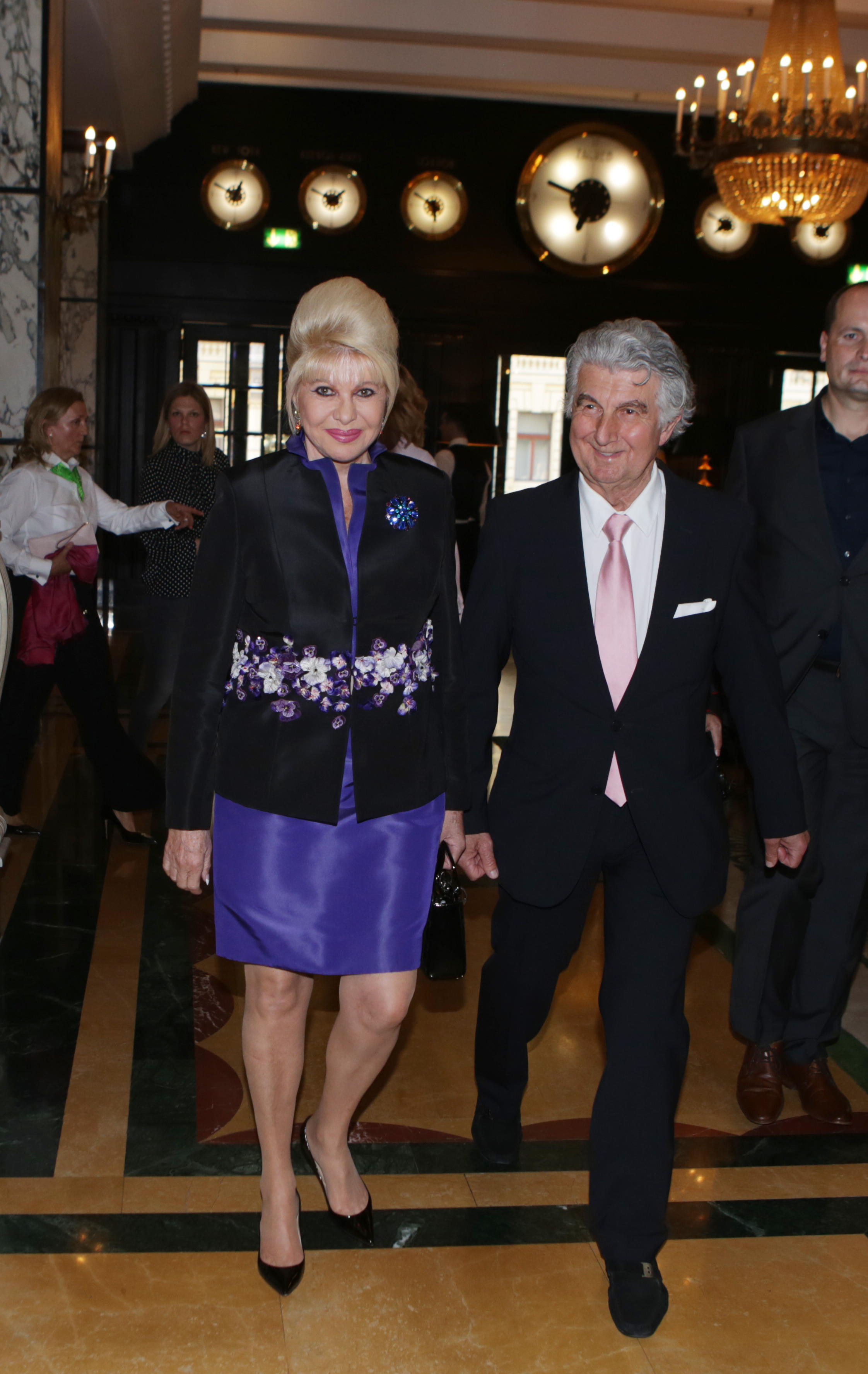 Ivana Trump i vlasnik licence Miss Universe za Hrvatsku Vladimir Kraljević 