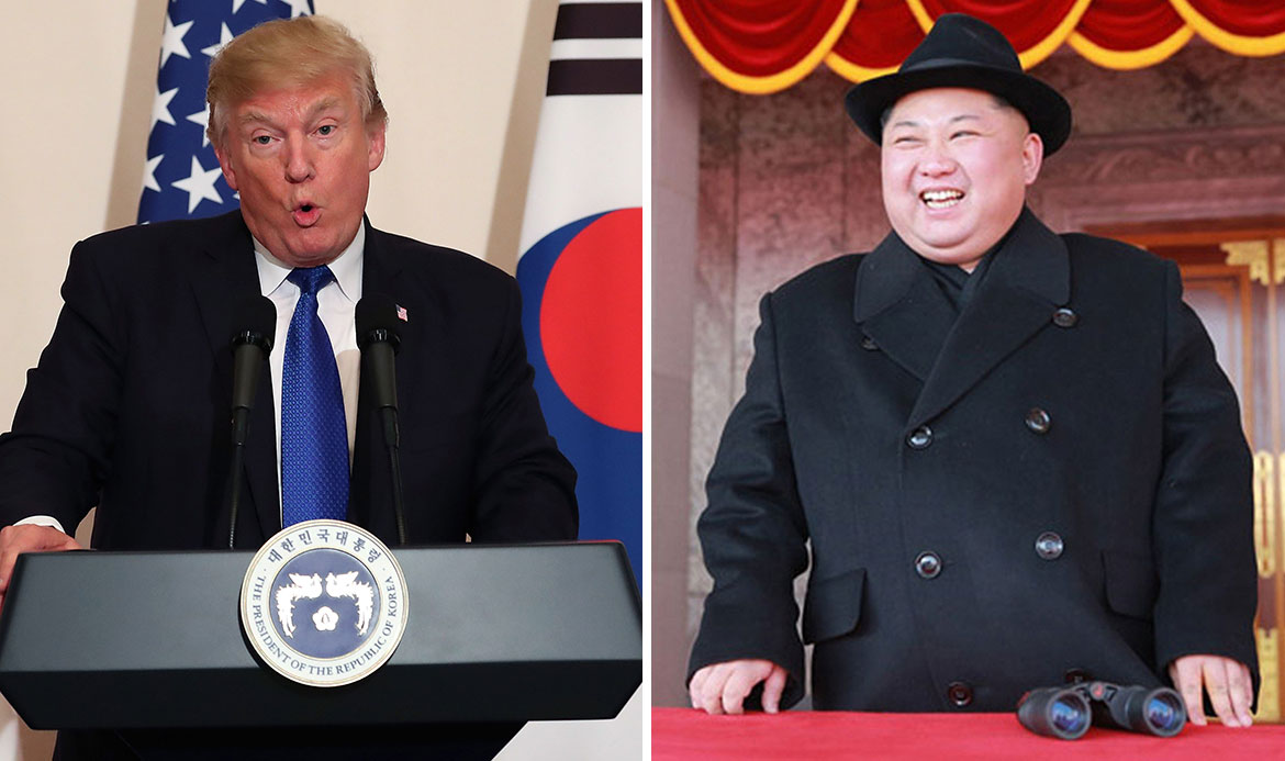 Donald Trump i Kim Jong-un