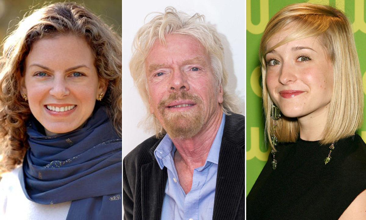 Sara Bronfman, Rishard Branson i Allison Mack