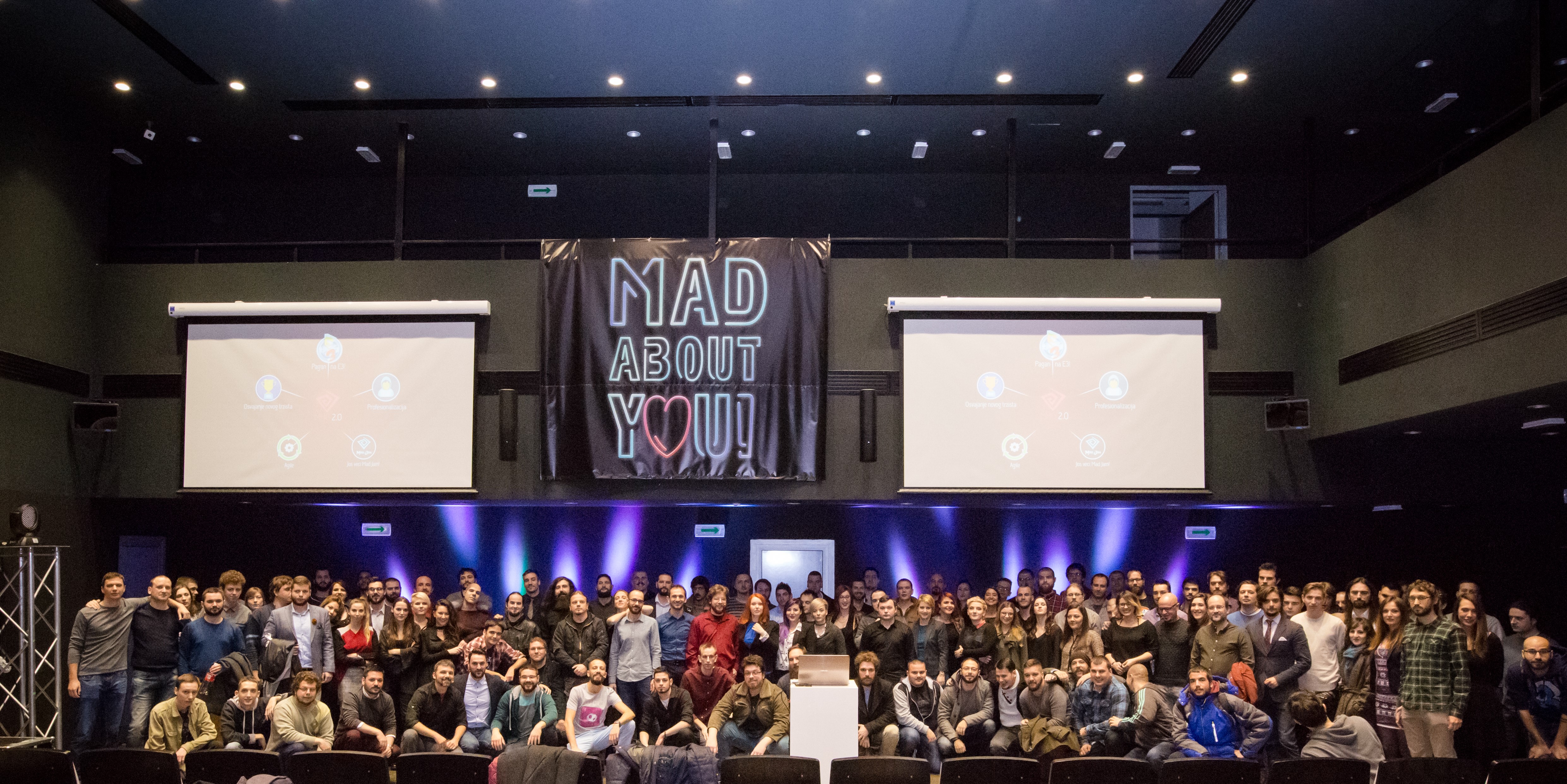 Članovi studija za razvoj video igara Mad Head Games