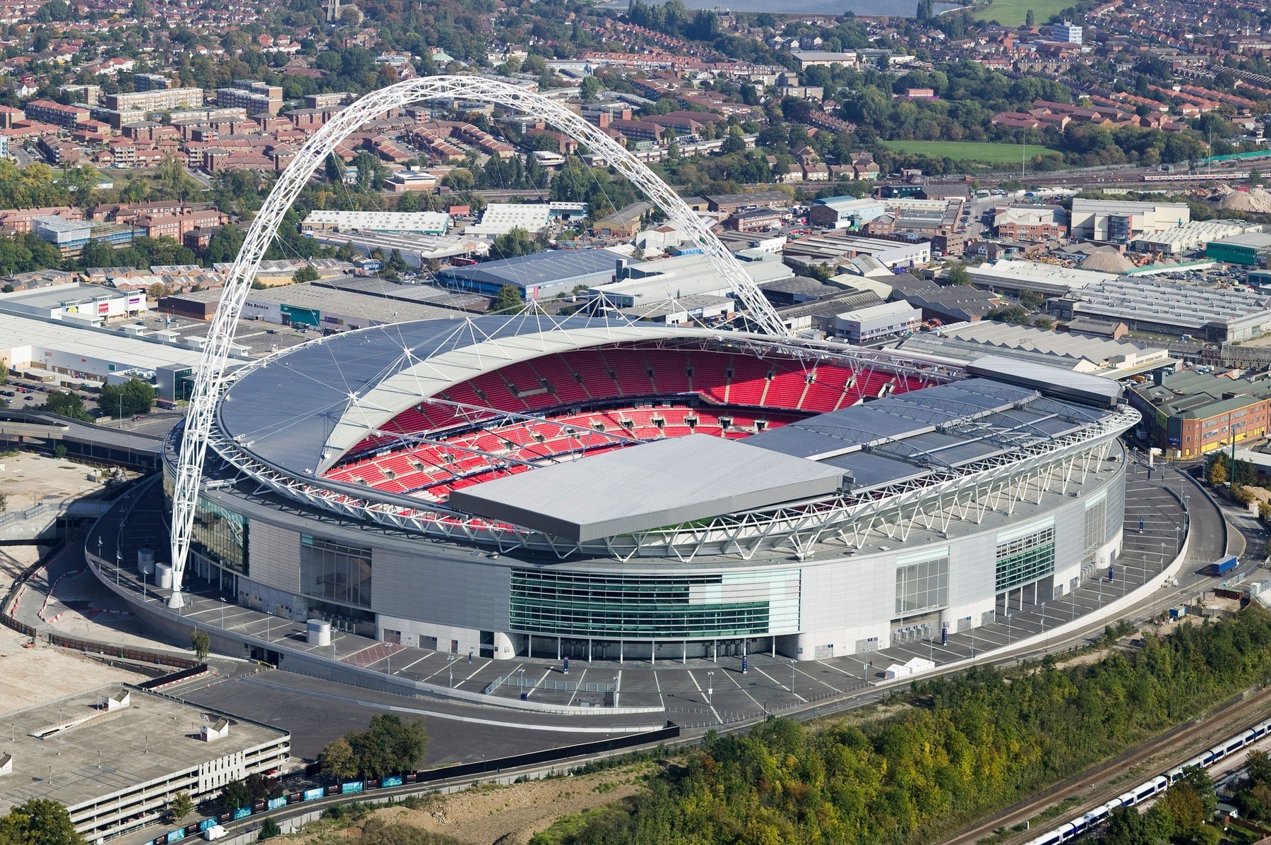 Wembley iz zraka