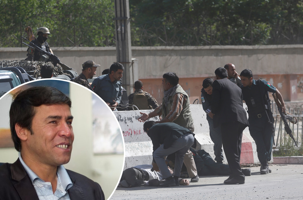 Shah Marai (u krugu)