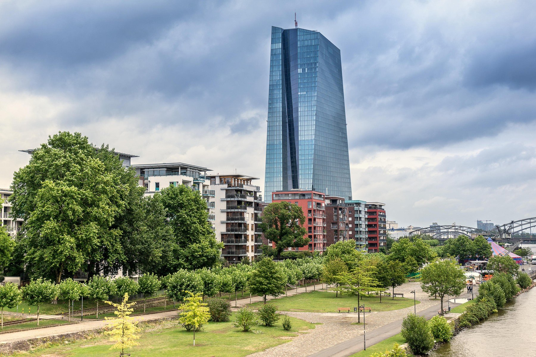 Sjedište Europske središnje banke u Frankfurtu 