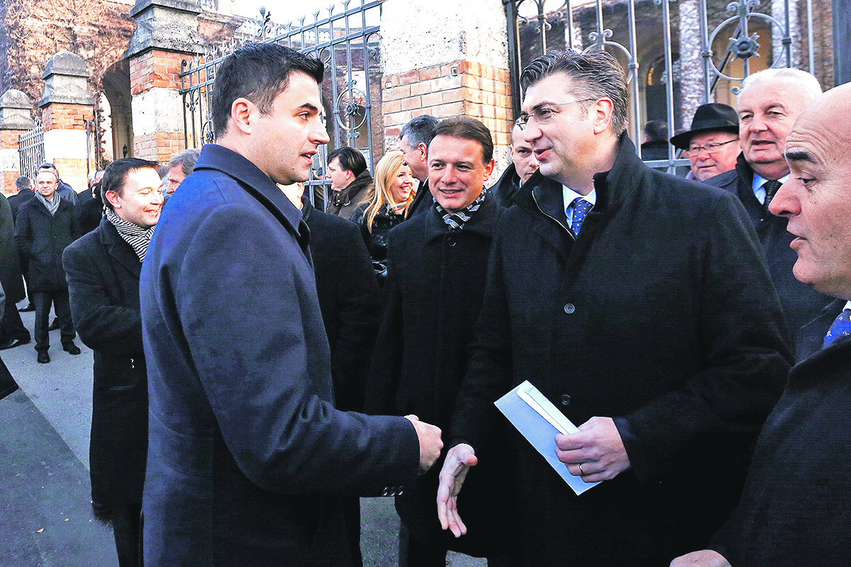 Davor Bernardić i Andrej Plenković