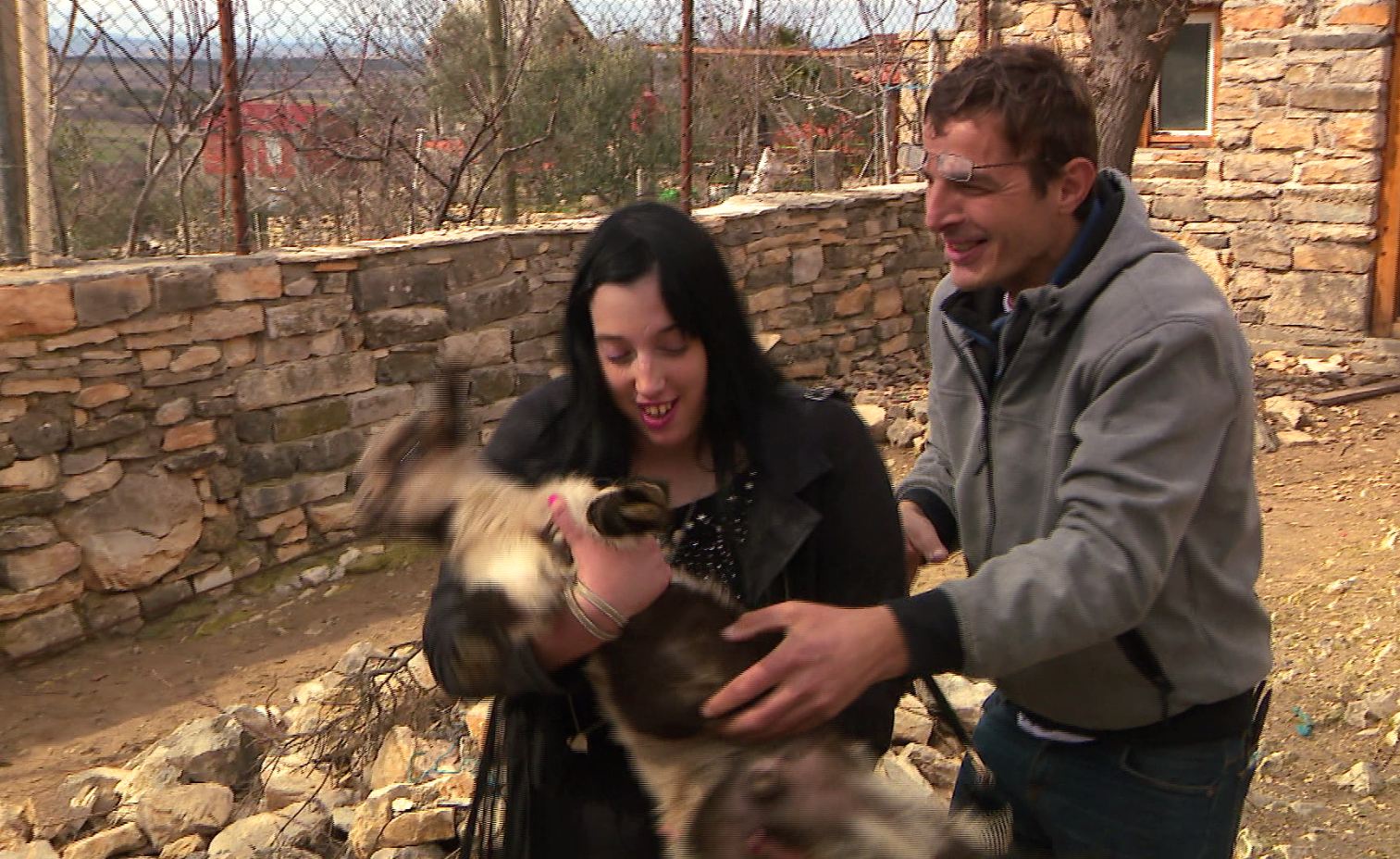 Nikolina drzi kozlica