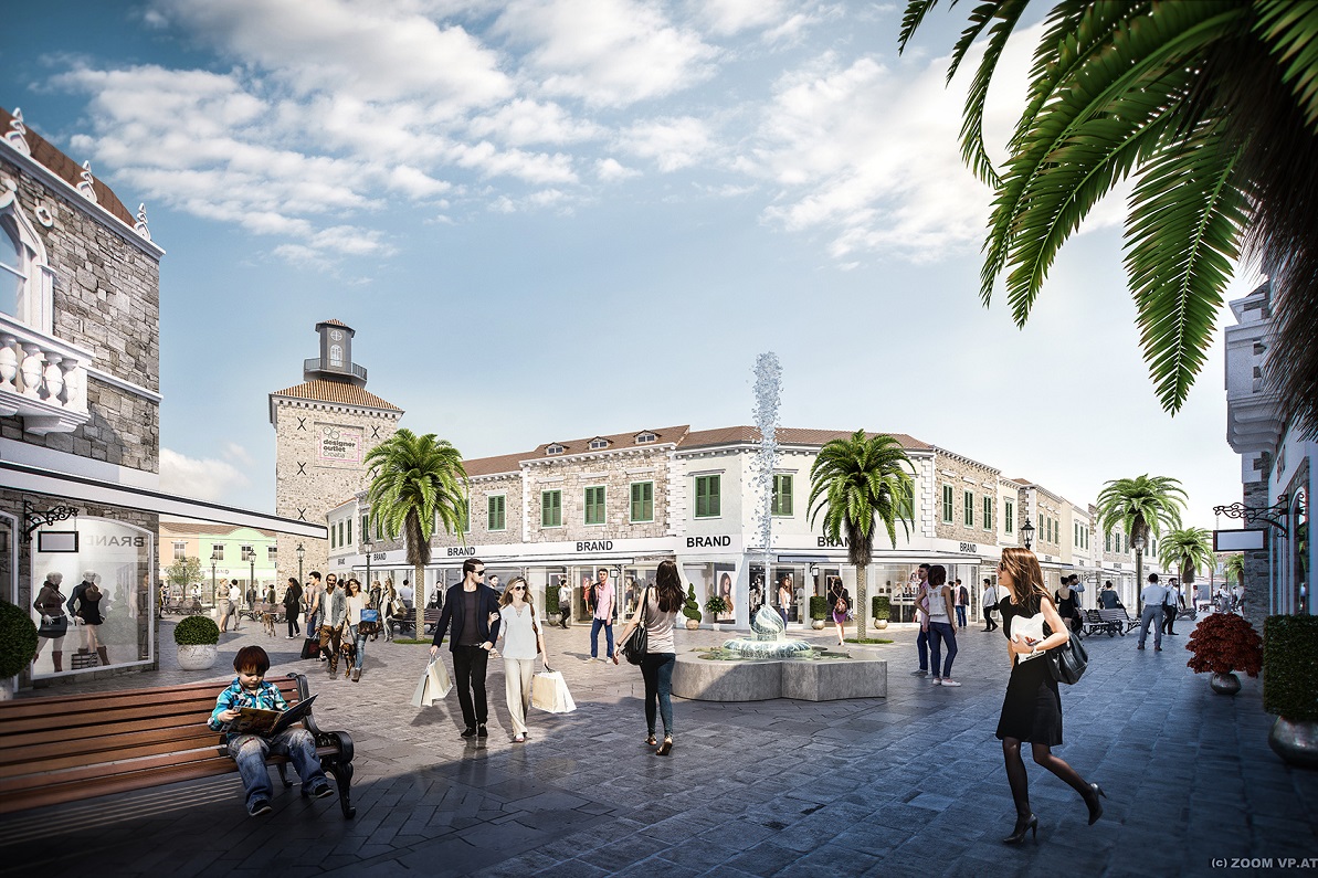 Projekcija izgleda Designer Outlet Croatia