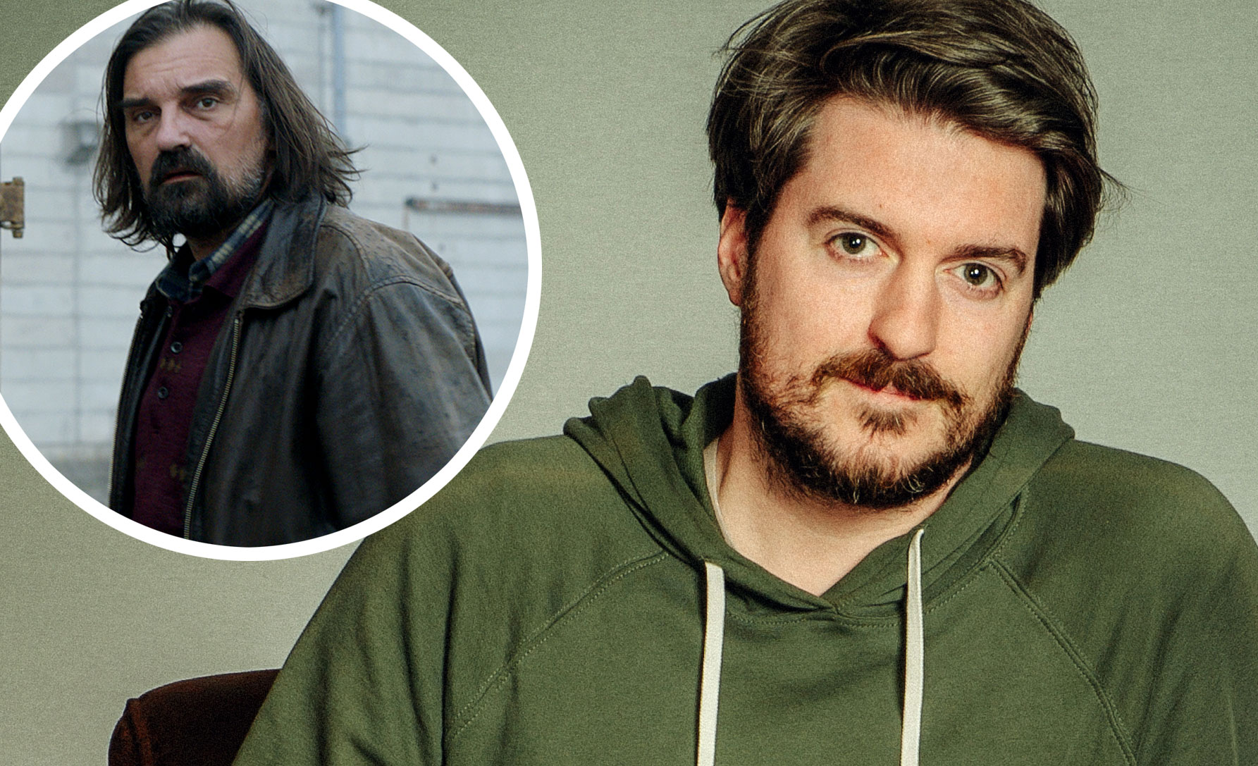 Leon Lučev u filmu 'Teret' (u krugu) i Ognjen Glavonić (desno)