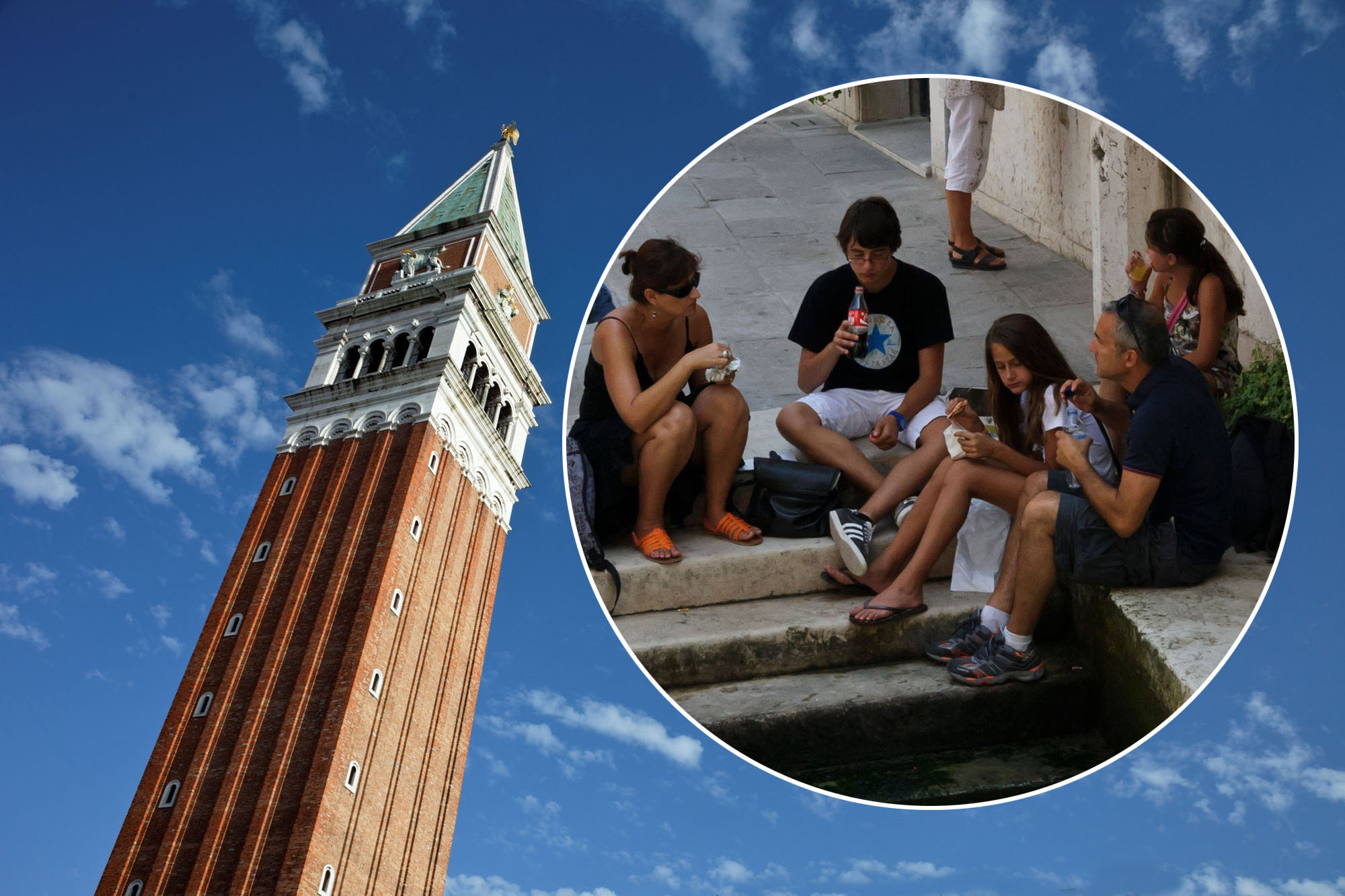 venecija turisti jedu