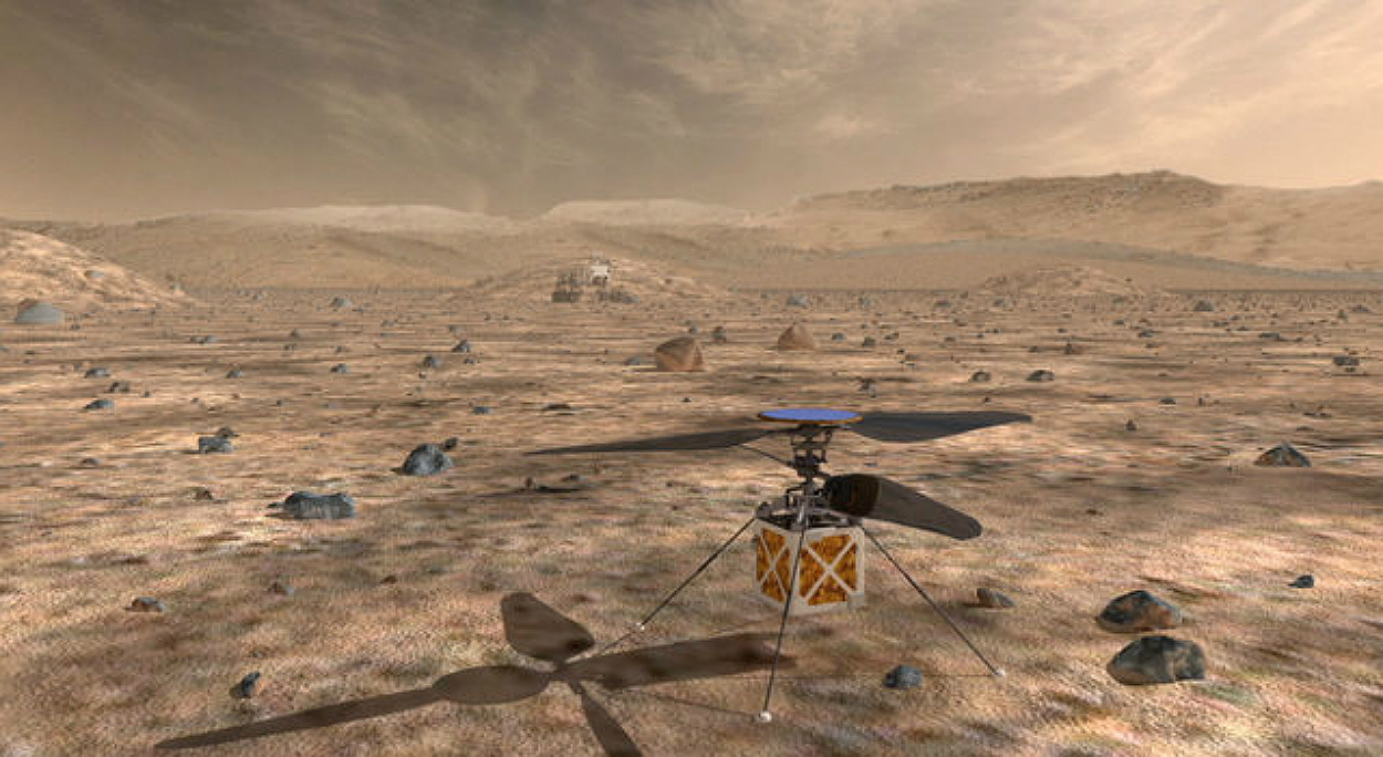 NASA-in helikopter za Mars