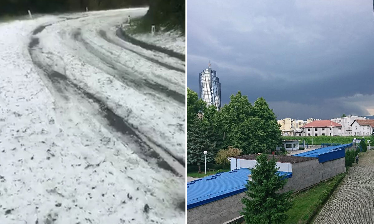 lijevo: Javorje (Slovenija), desno: Zagreb