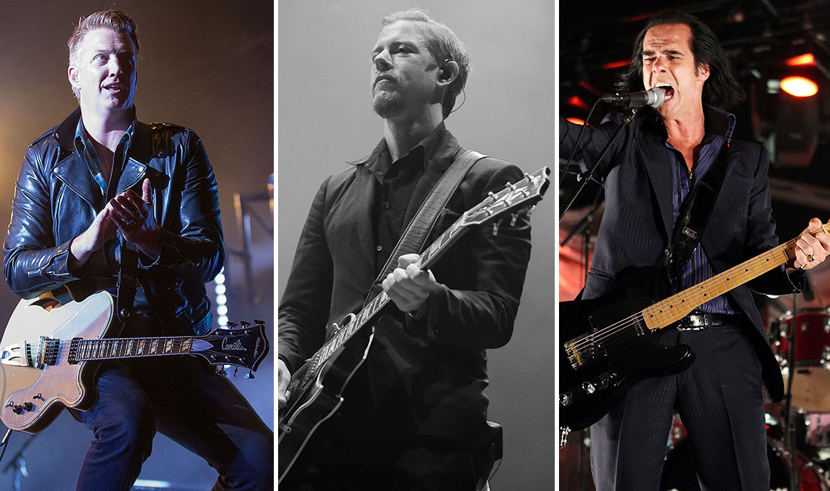 Josh Homme (Queens of the Stone Age), Paul Banks (Interpol), Nick Cave