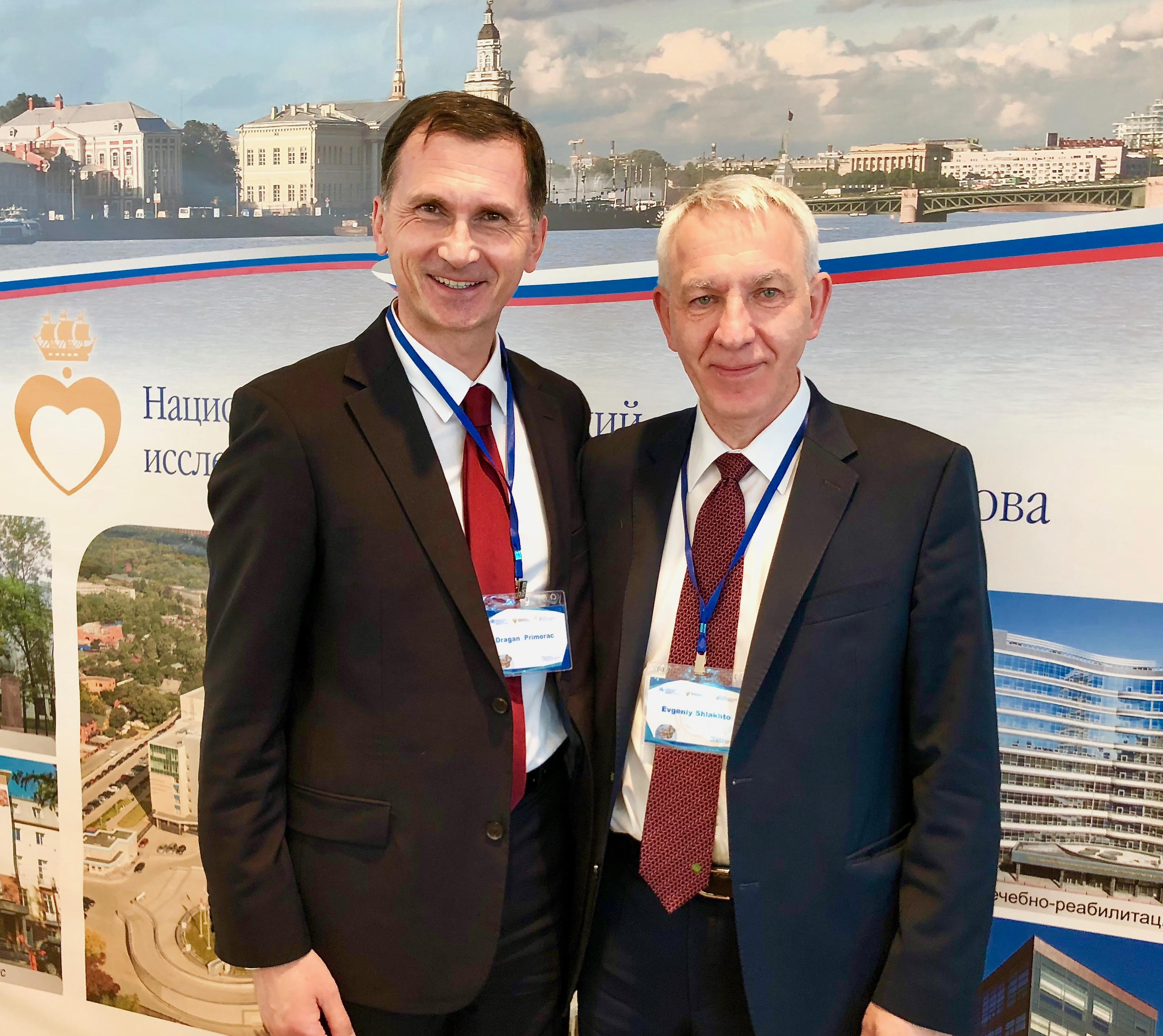Prof.dr. Dragan Primorac i Akademik Shlyakhto Evgeny Vladimirovich