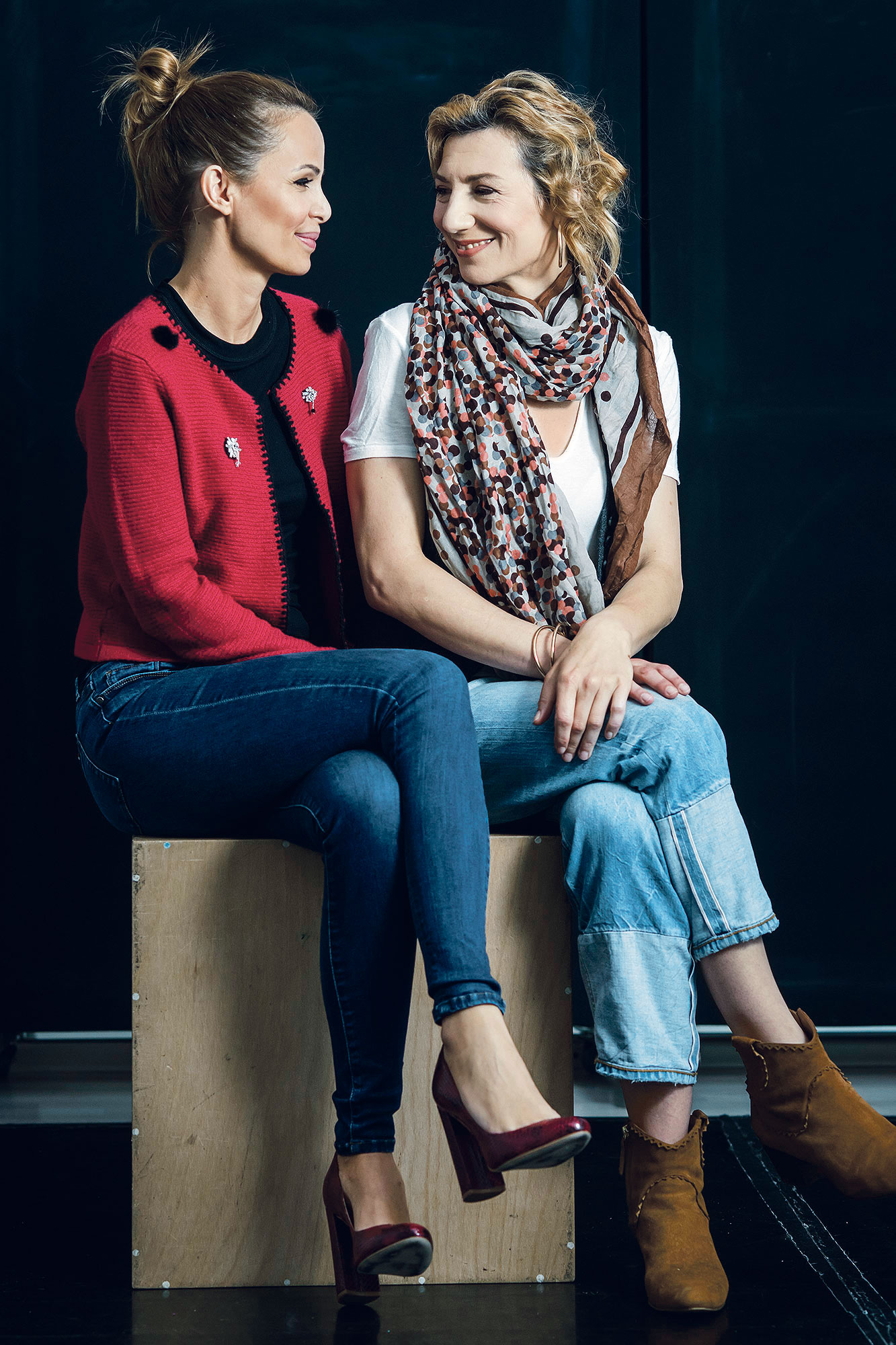 Josipa Pavičić Bernardini (lijevo) i Daria Lorenci (desno)