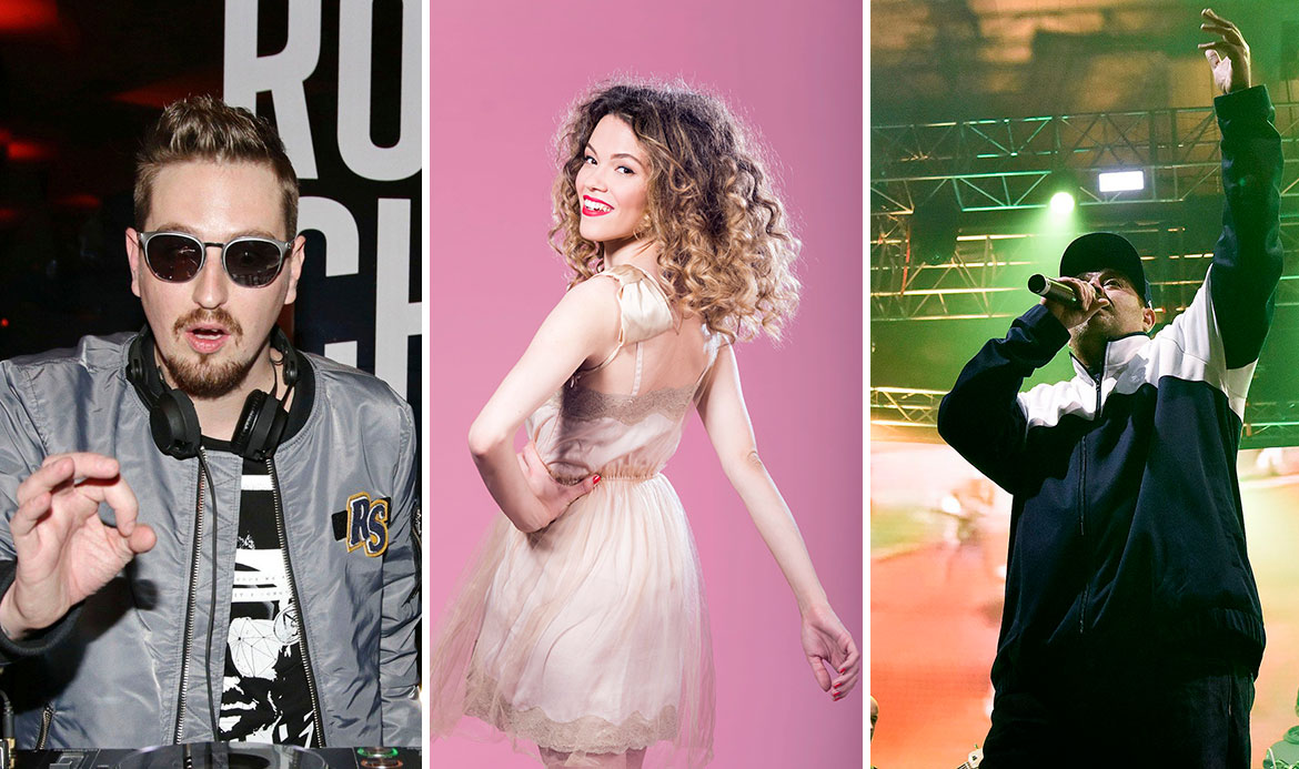 Robin Schulz, Gina Victorija Damjanović (Detour) i General Woo (Tram 11)