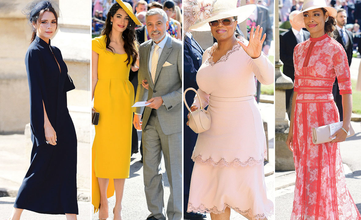 Victoria Beckham, Amal i George Clooney, Oprah Winfrey i Gina Torres