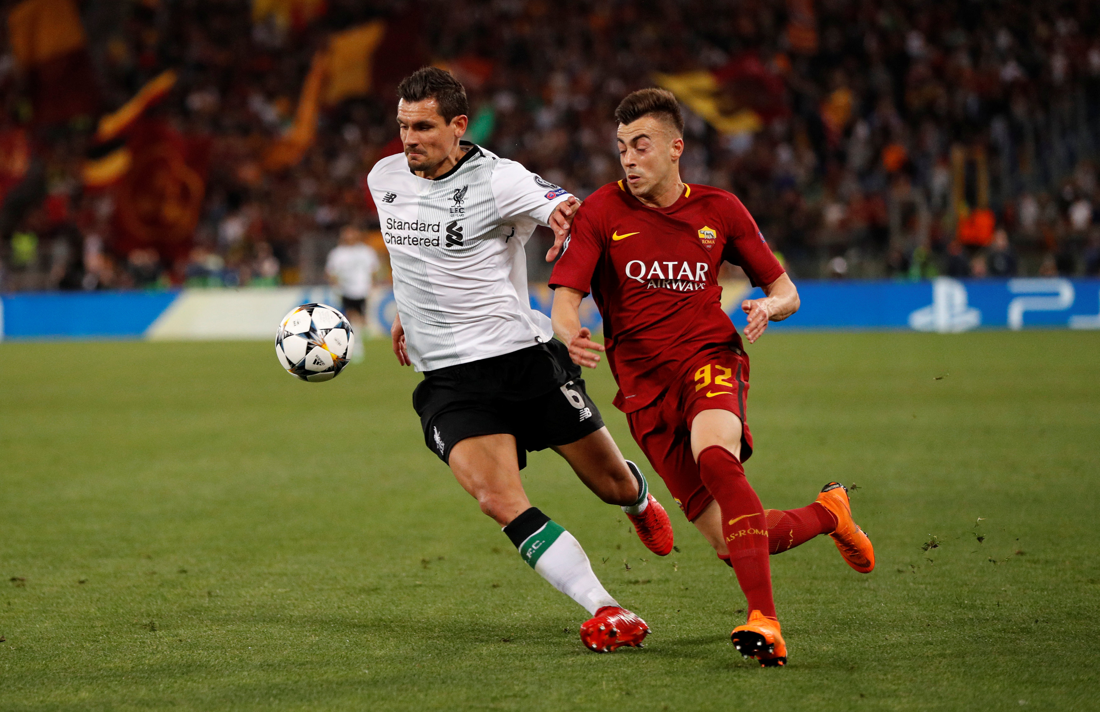 Dejan Lovren pretprošle je sezone u dresu Liverpoola igrao protiv Rome polufinale Lige prvaka