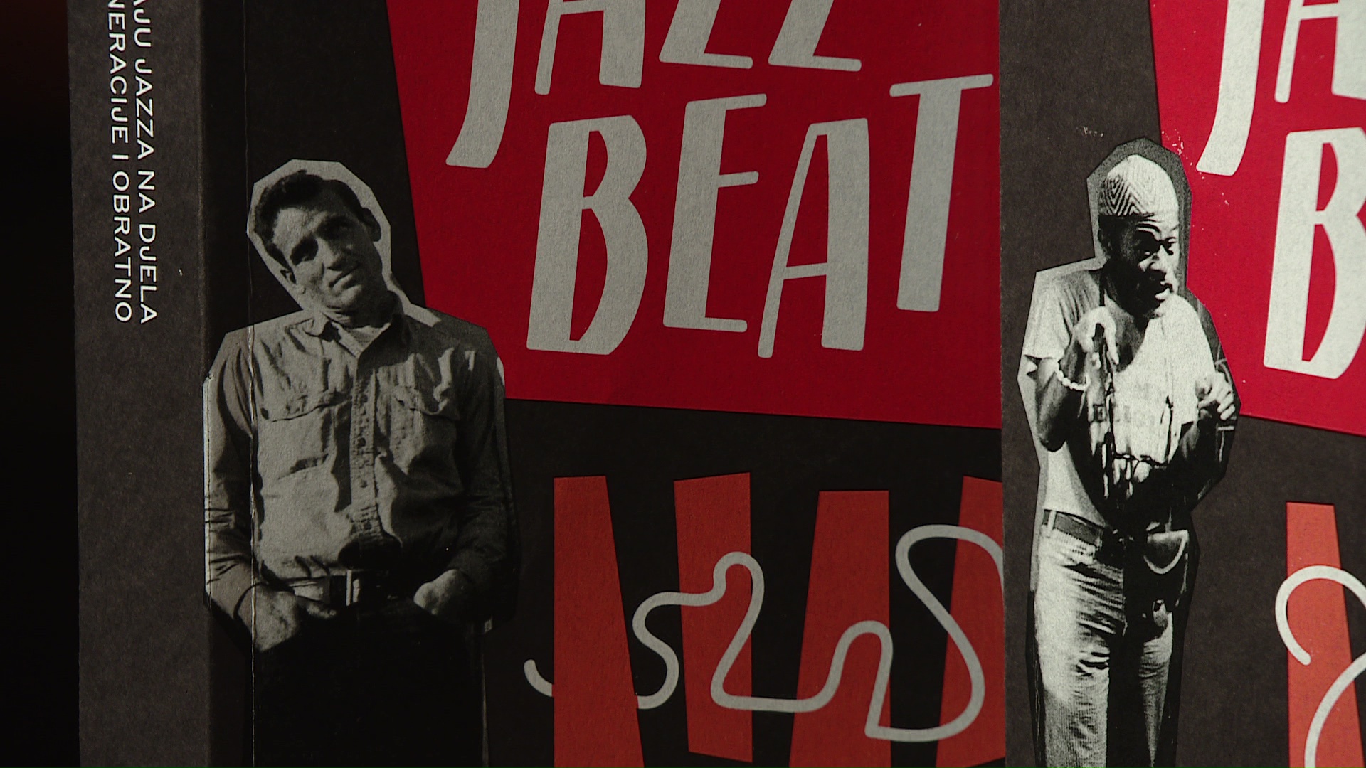 Omot knjige Jazz Beat (detalj)