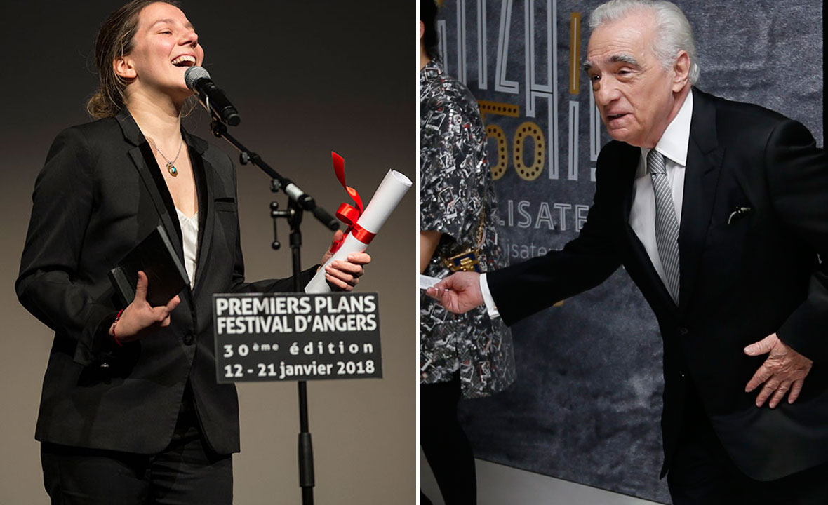 Antoneta Alamat Kusijanović (lijevo), Martin Scorsese (desno)