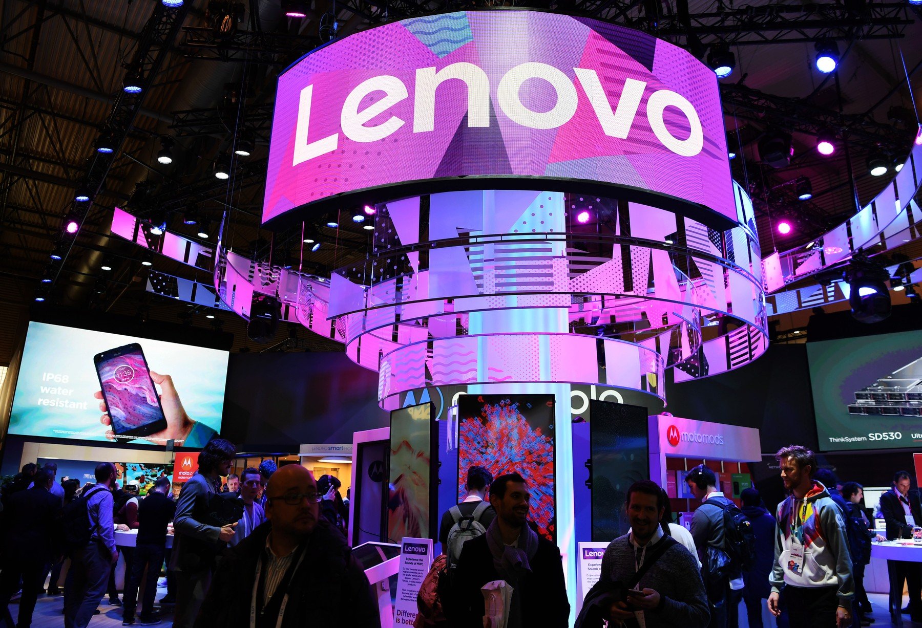 Štand Lenova na godišnjem kongresu u Barceloni