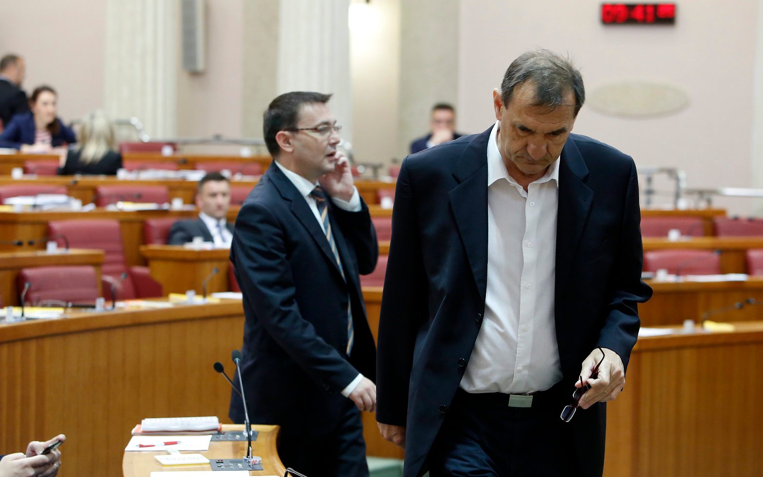 Nenad Stazić i u pozadini Arsen Bauk